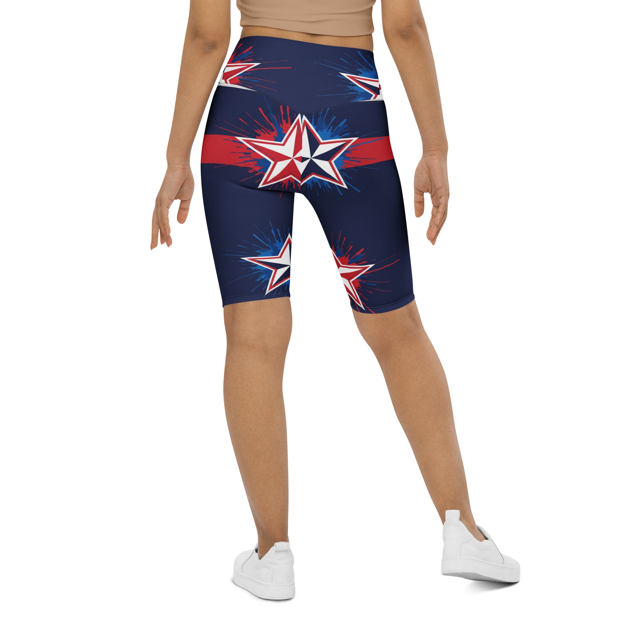 American Ink Stars Bike Shorts | GearBunch