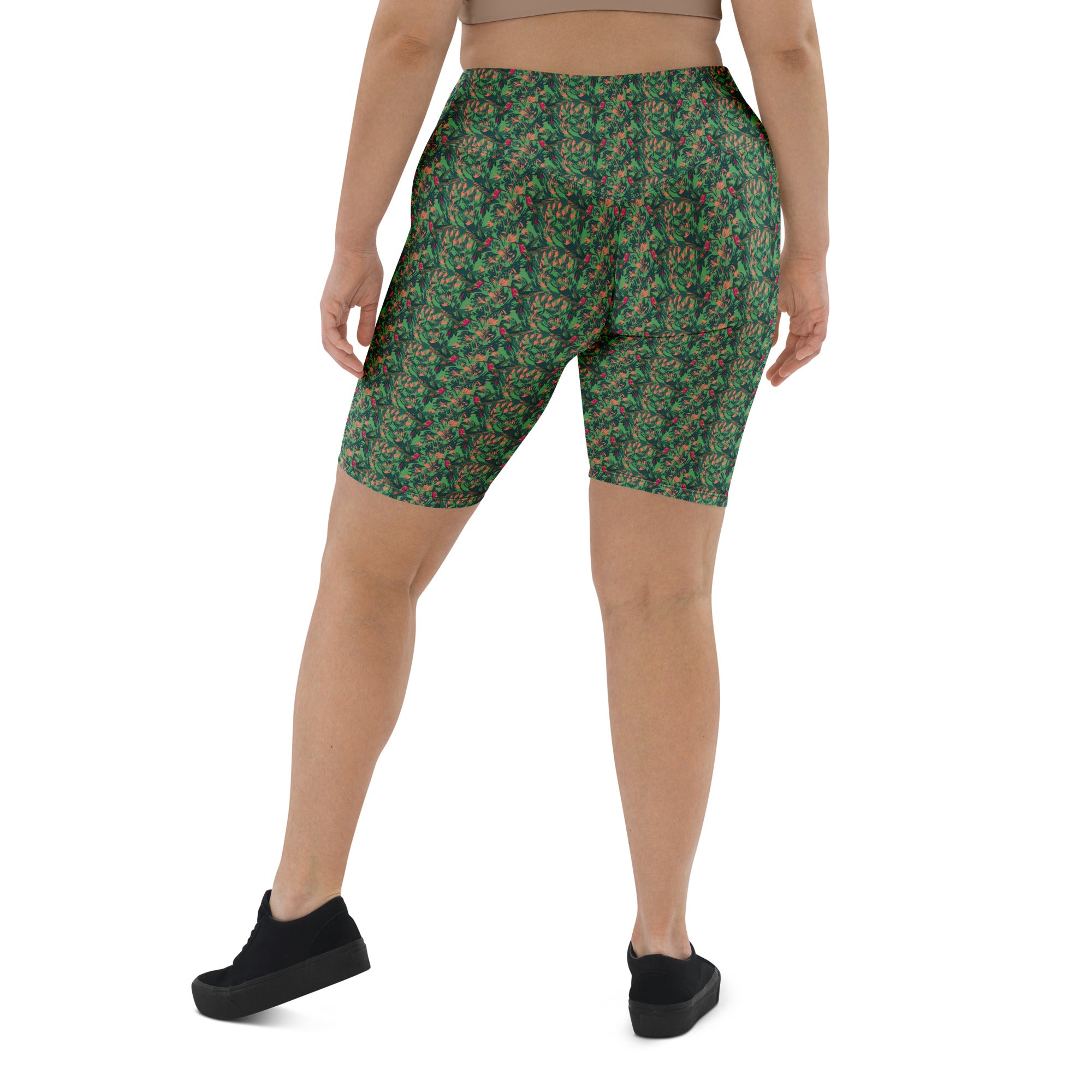 Ruby-throated Hummingbird Bike Shorts | GearBunch