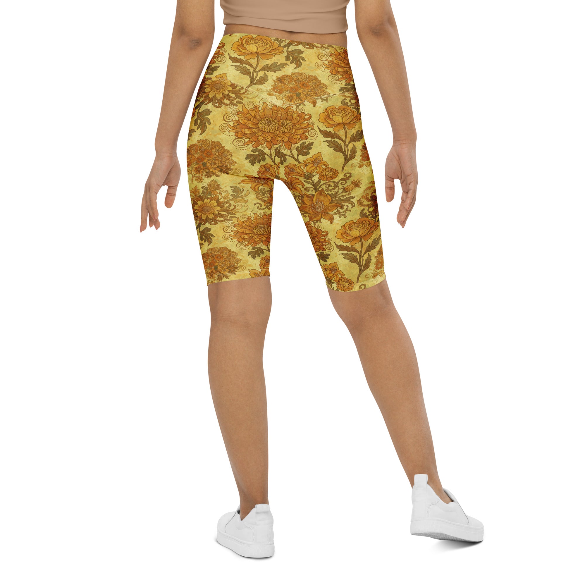Gustav Klimt Garden Bike Shorts | GearBunch