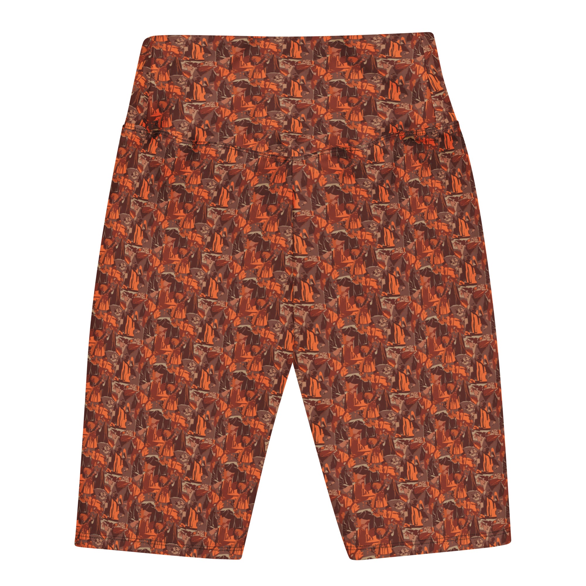 Broken Desert Landscape Bike Shorts | GearBunch
