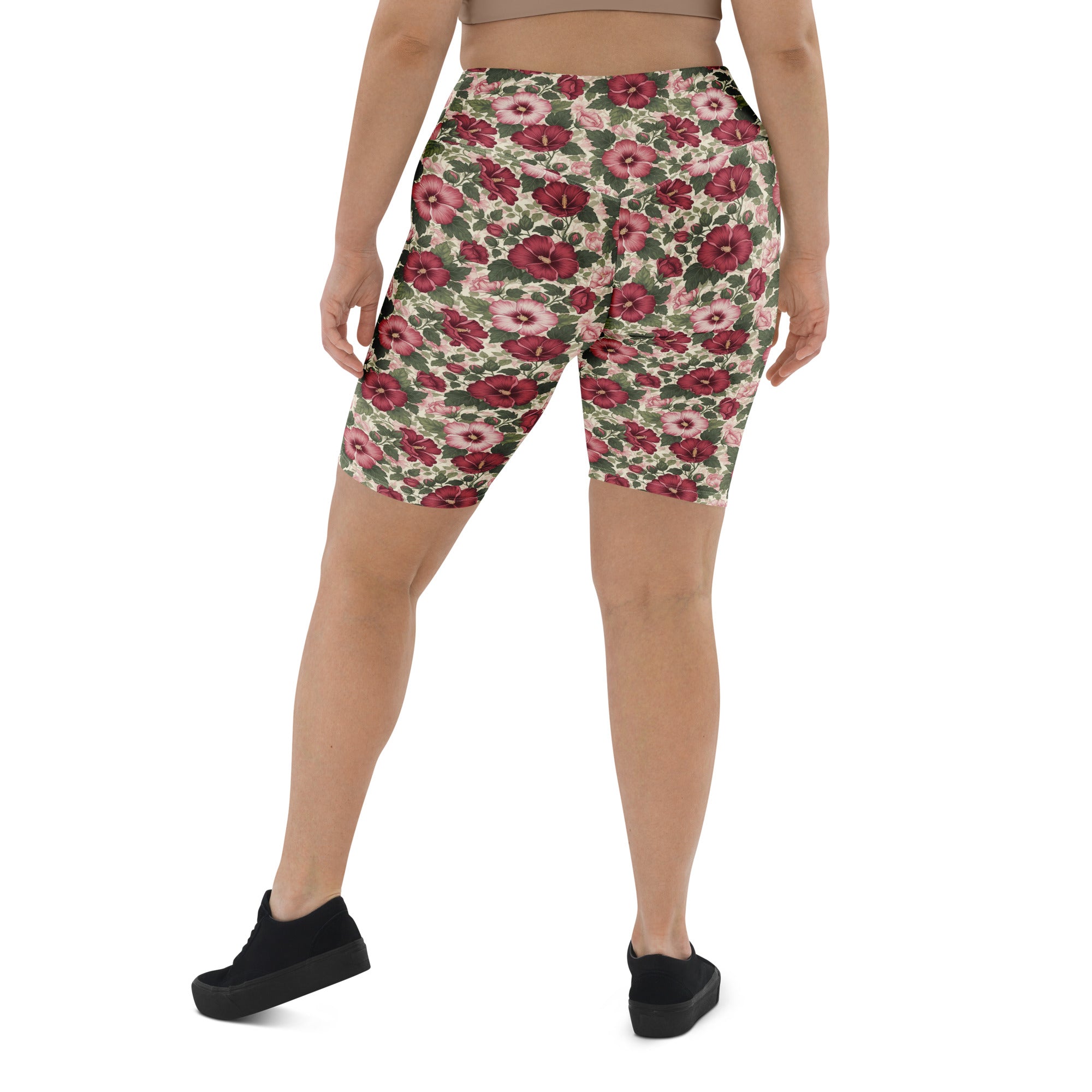 Rose of Sharon Bike Shorts | GearBunch
