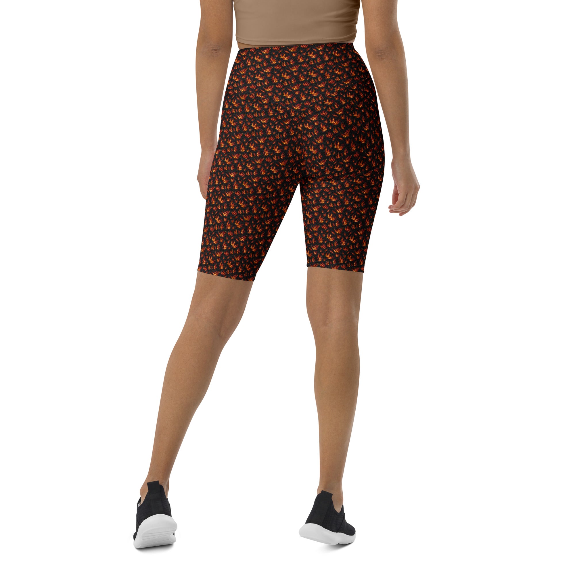 Holy Spirit Flames Bike Shorts | GearBunch