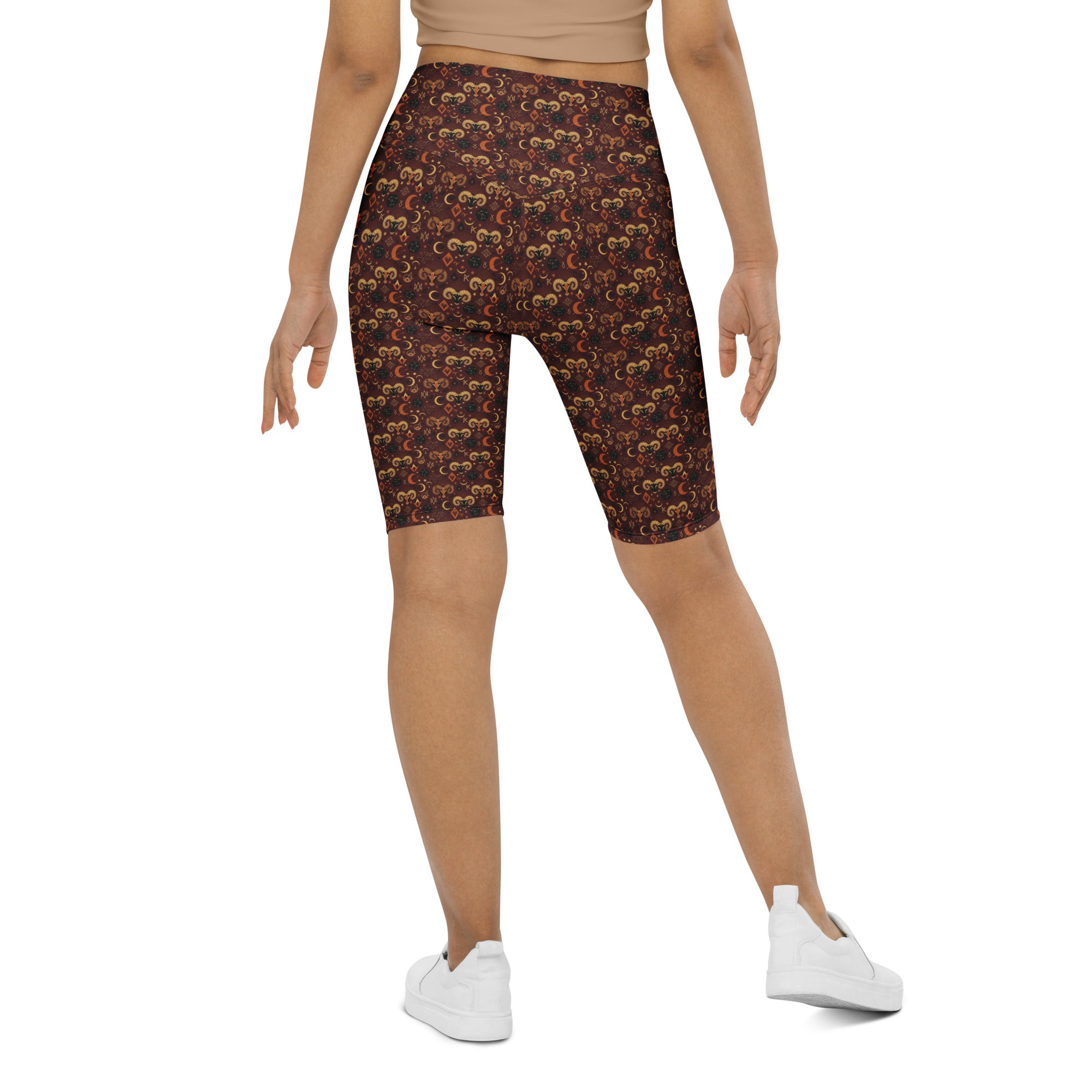 Aries Ram Mystical Bike Shorts | GearBunch
