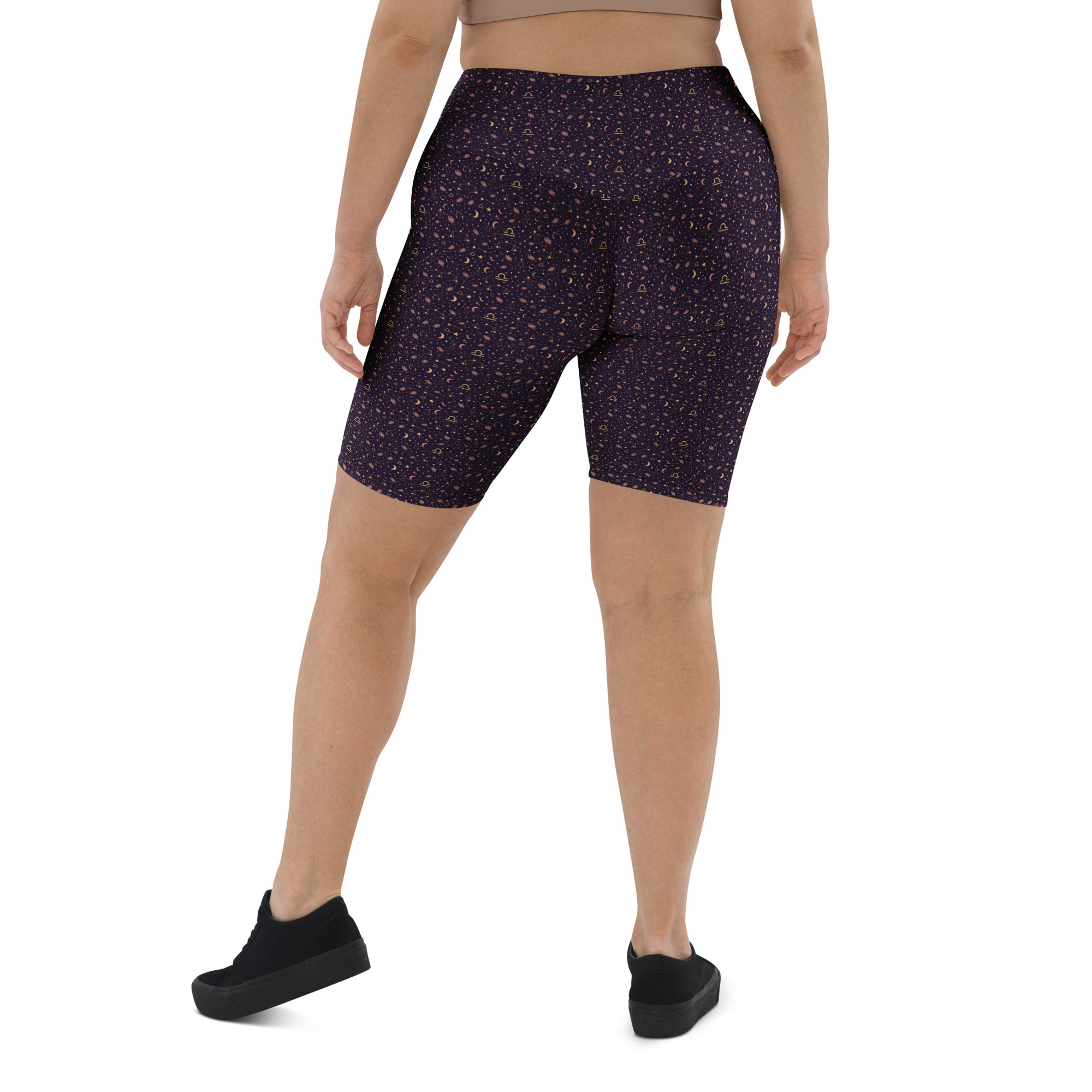 Libra Celestial Bike Shorts | GearBunch
