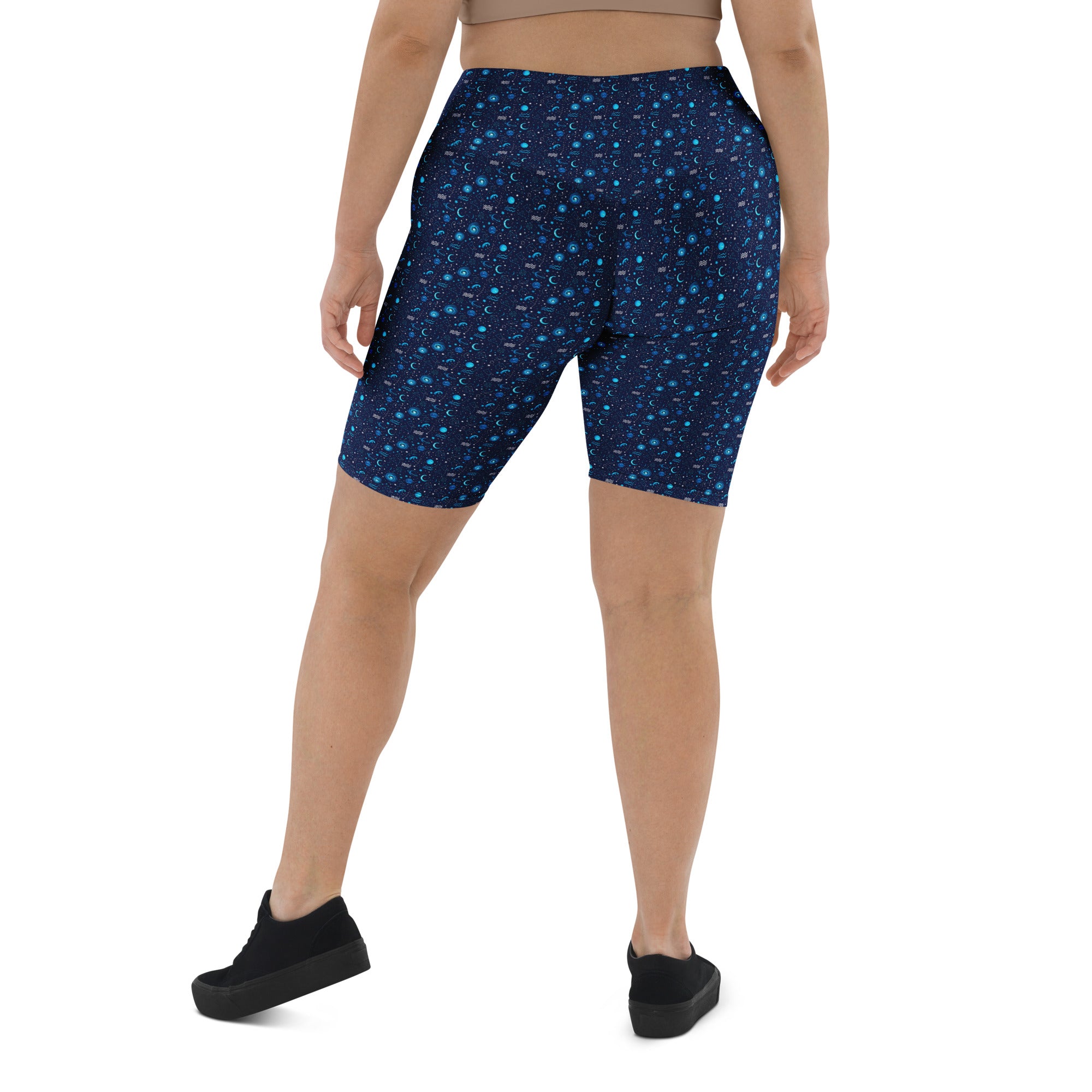 Aquarius Celestial Bike Shorts | GearBunch