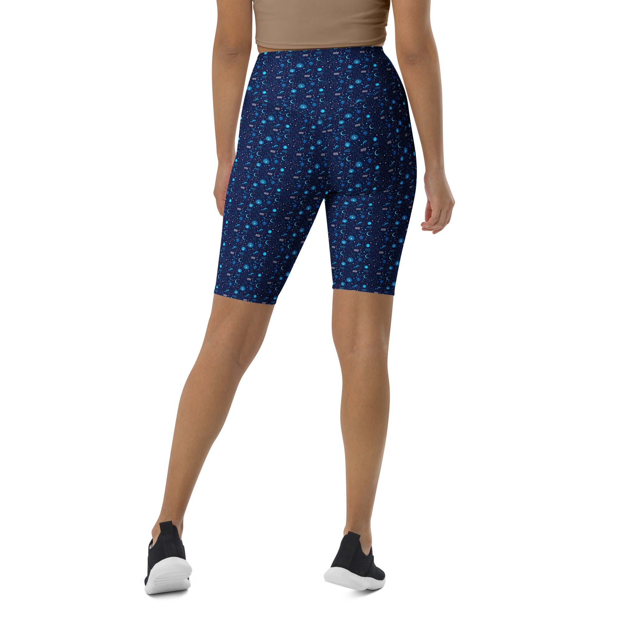 Aquarius Celestial Bike Shorts | GearBunch