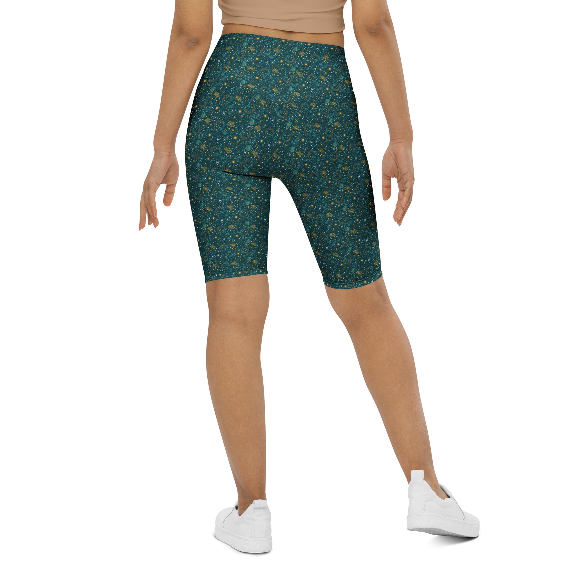 Pisces Celestial Bike Shorts | GearBunch