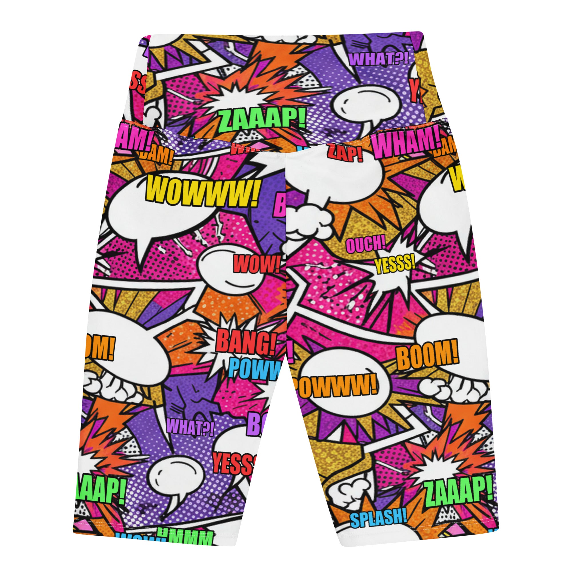 Comic Strip Disco Funk Bike Shorts | GearBunch
