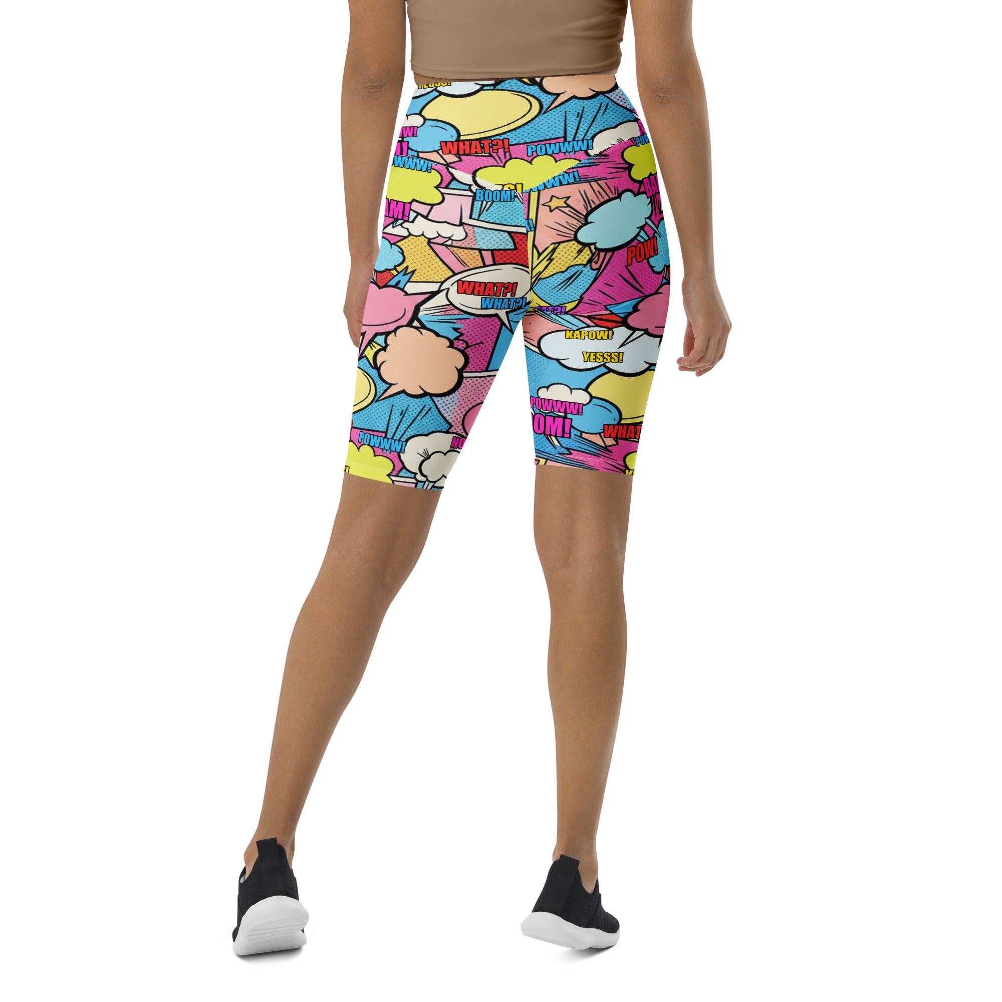 Comic Strip Kawaii Cute Bike Shorts | GearBunch
