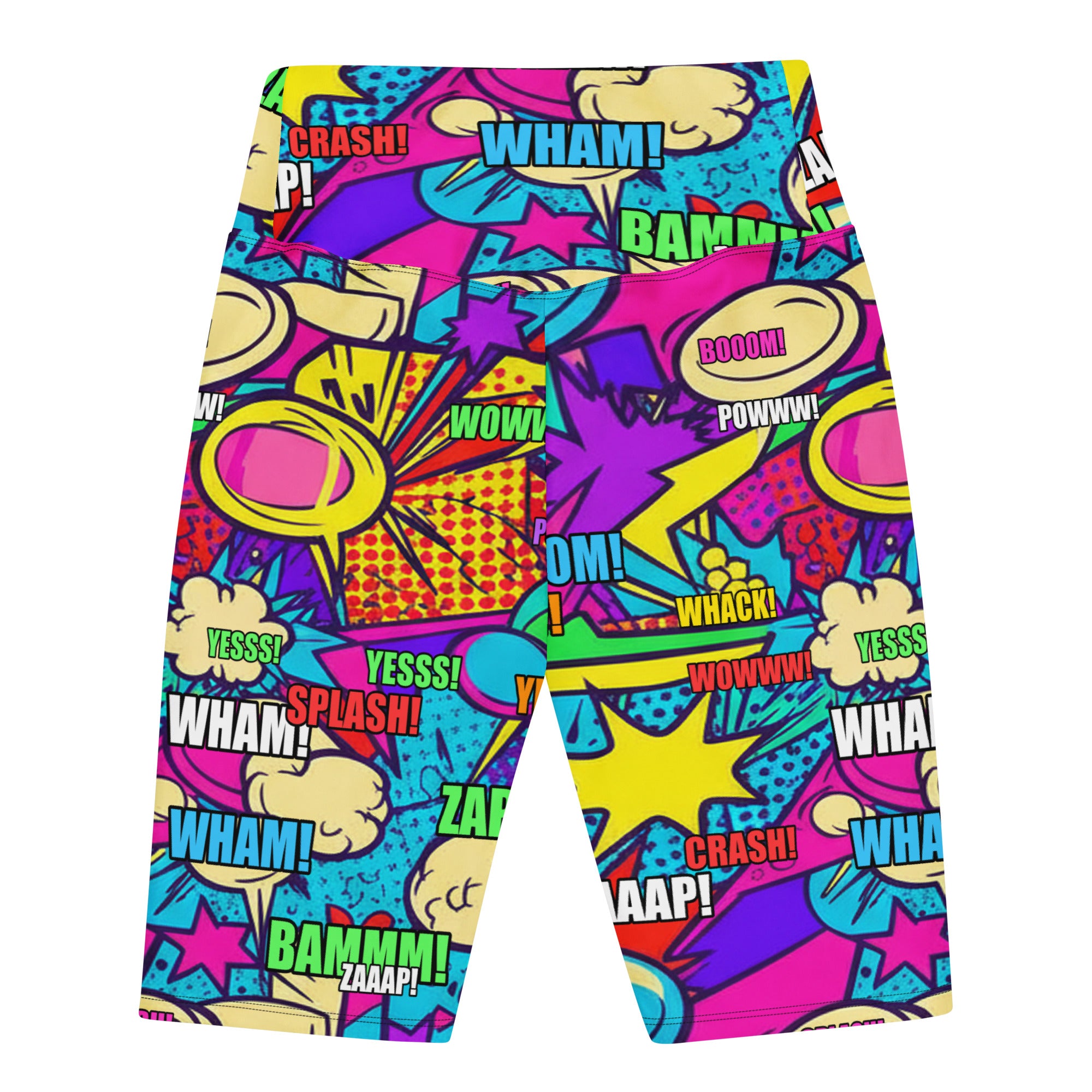 Comic Strip Pirate Adventure Bike Shorts | GearBunch