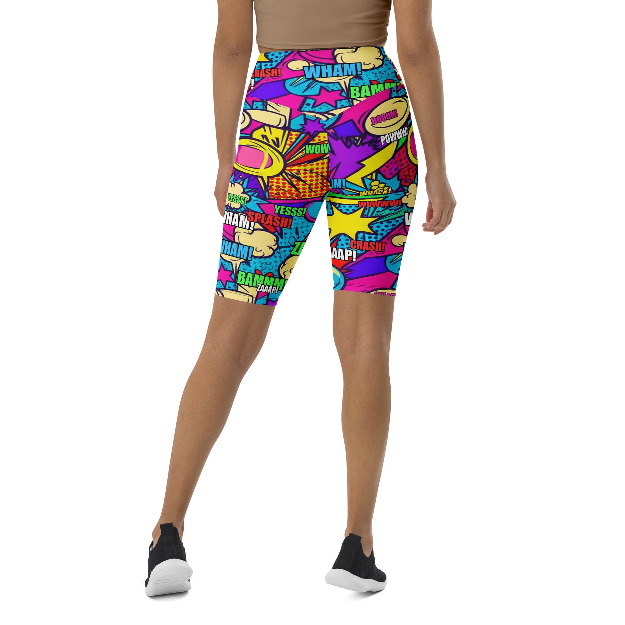 Comic Strip Pirate Adventure Bike Shorts | GearBunch