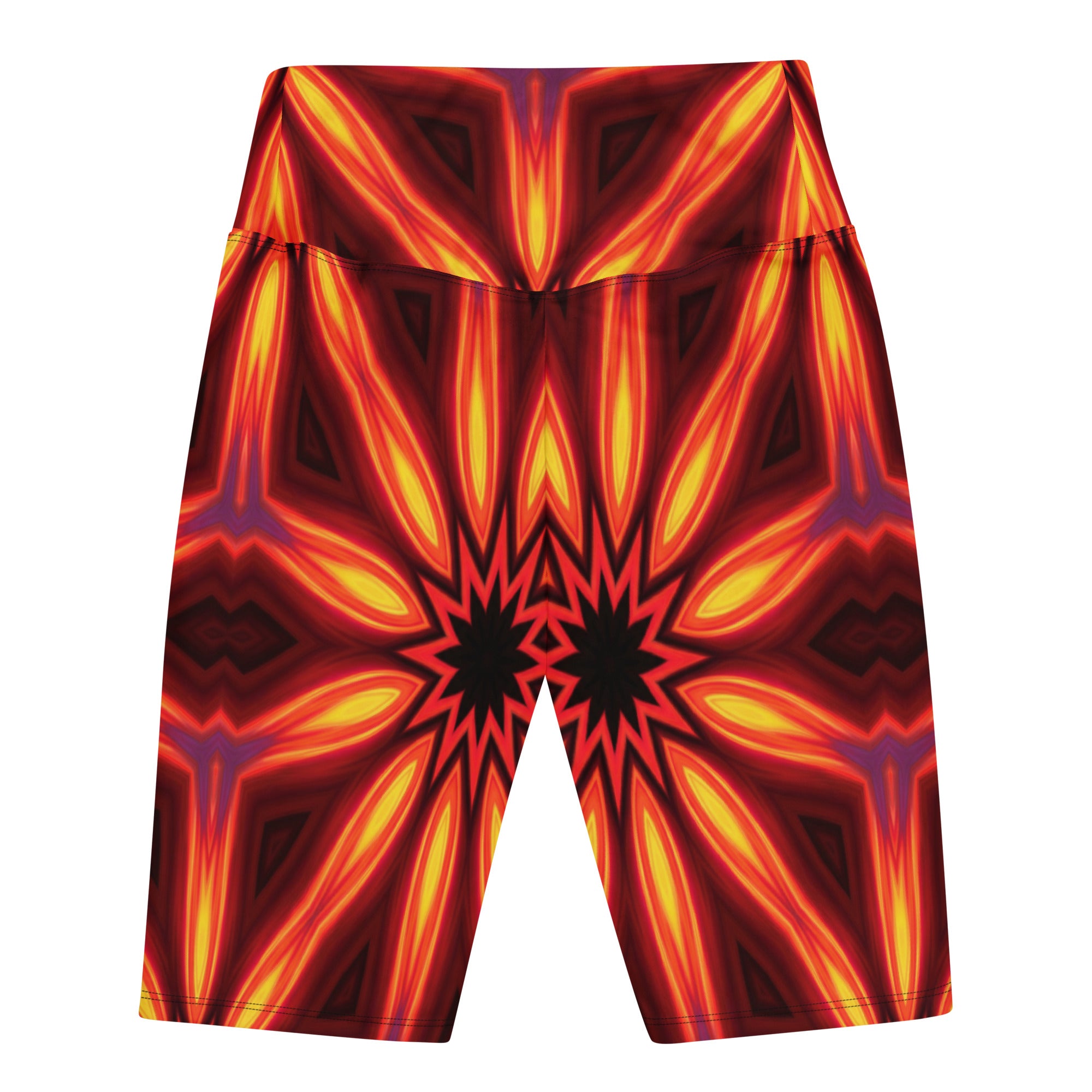 Psychedelic Infrared Bike Shorts | GearBunch
