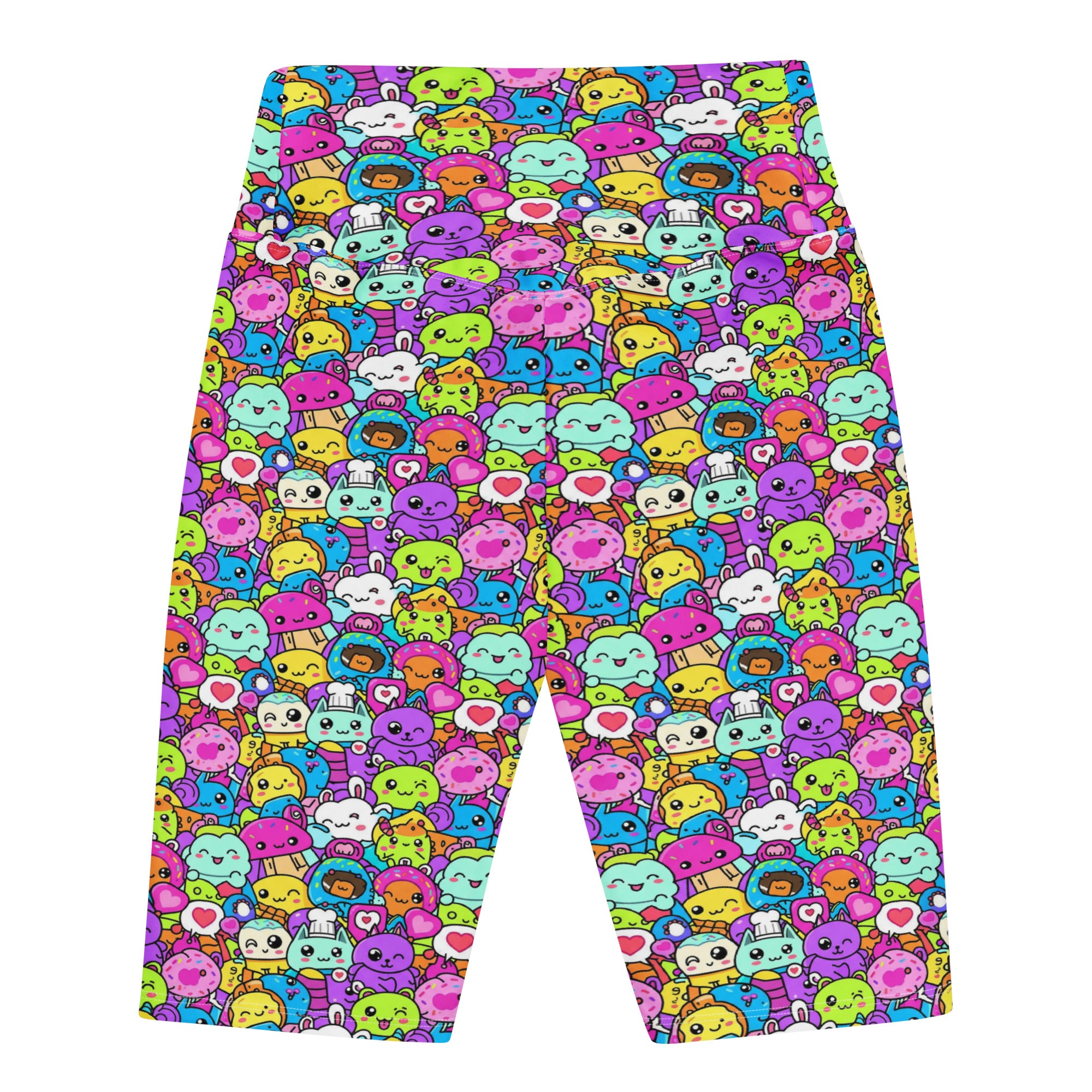 Kawaii Monster Pals Bike Shorts | GearBunch