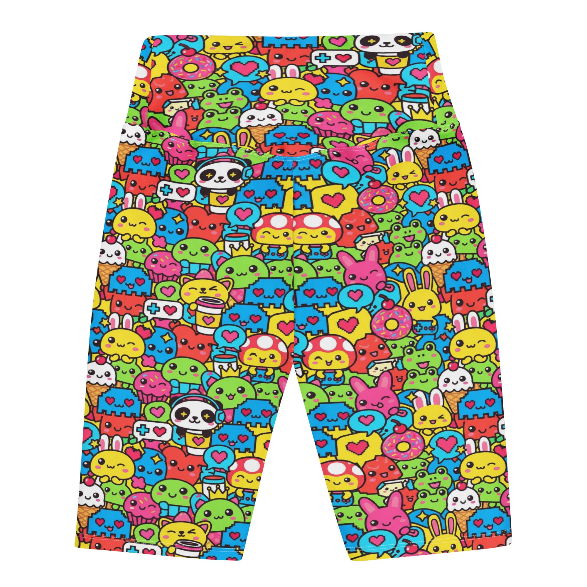 Kawaii Arcade Game Bike Shorts | GearBunch