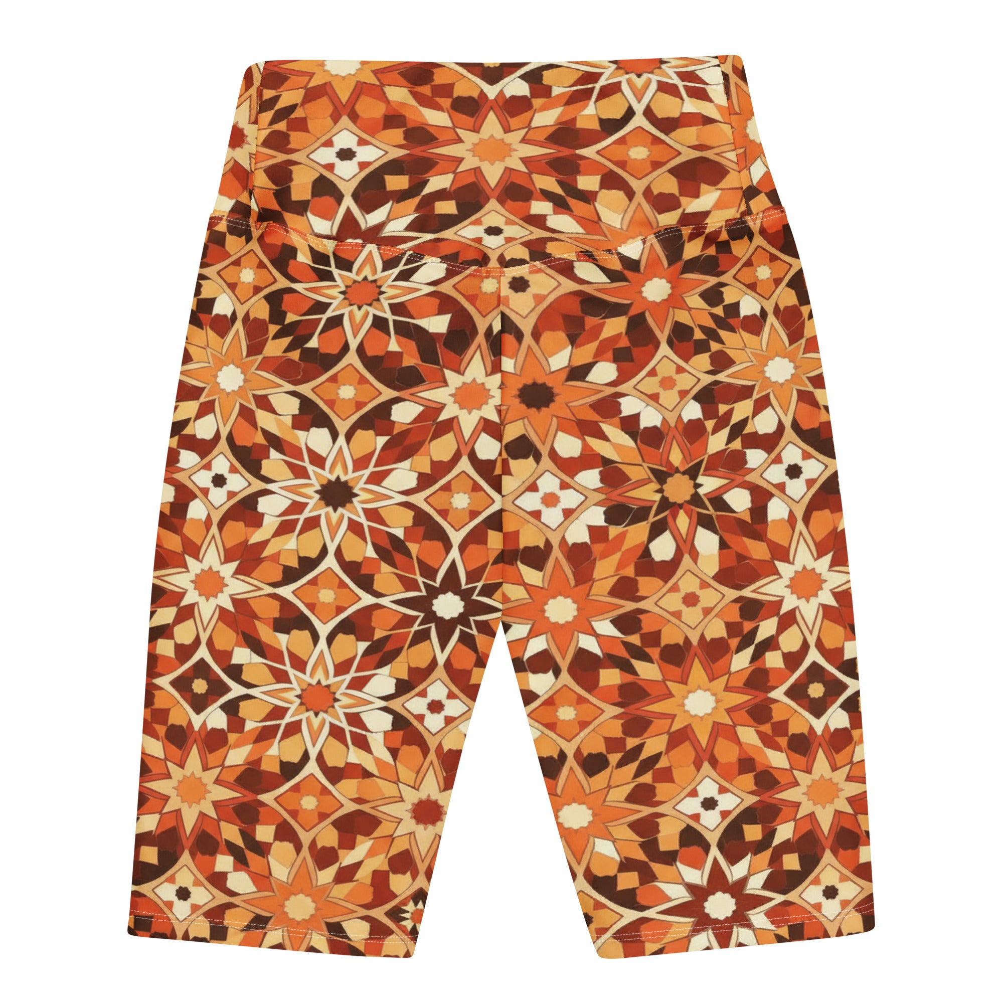 Zellige Desert Sand Bike Shorts | GearBunch