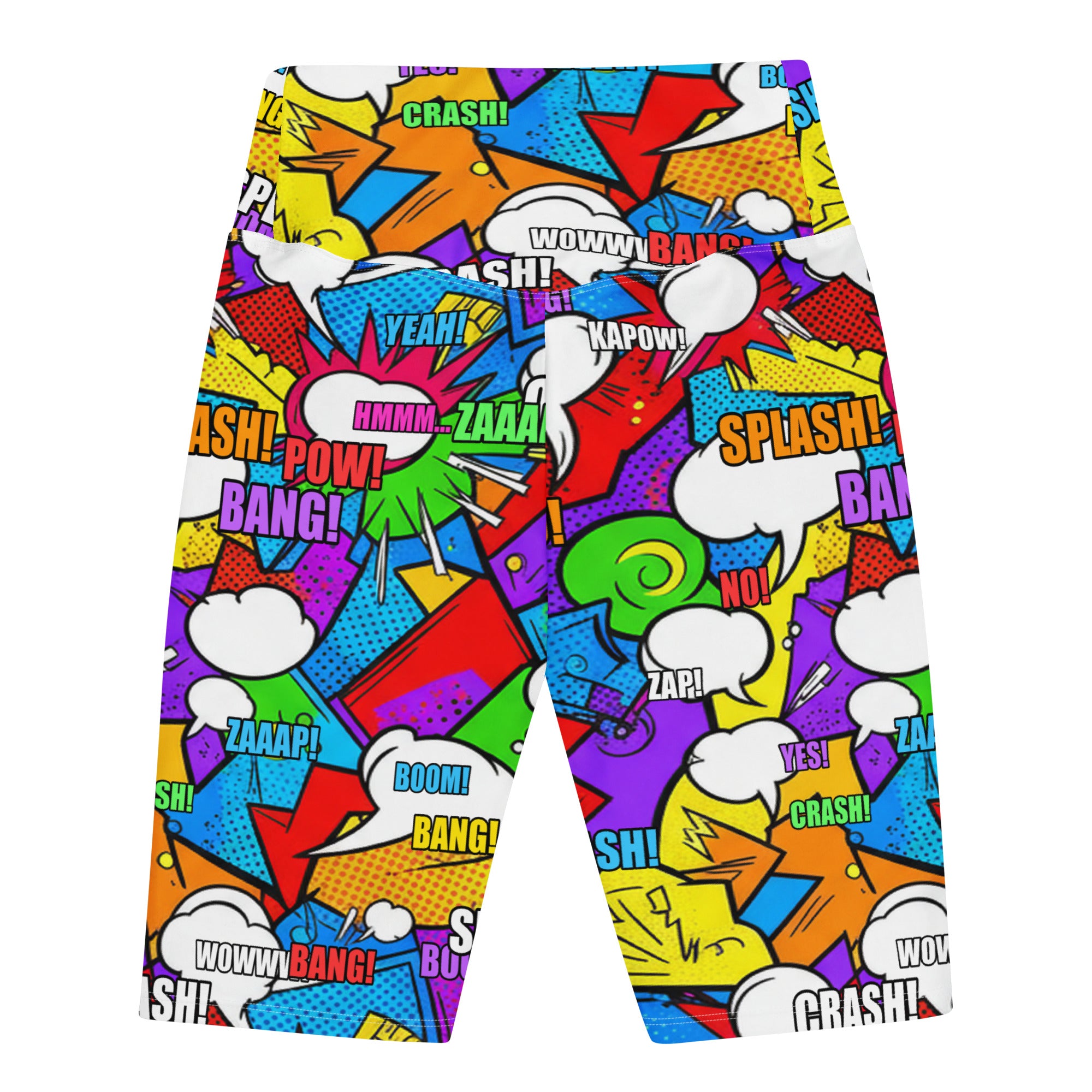 Comic Strip Classic Hero Bike Shorts | GearBunch