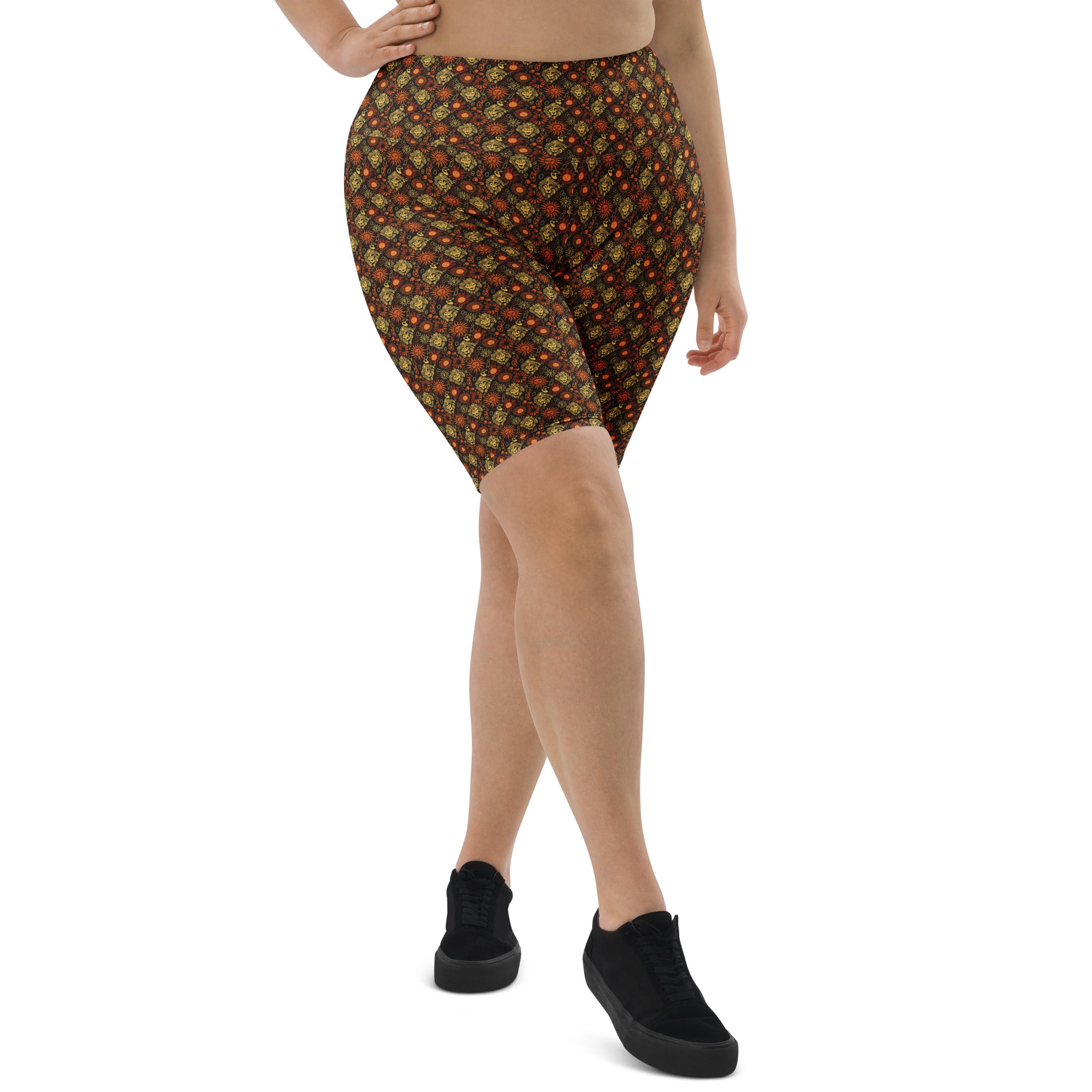Leo Sun Mane Bike Shorts | GearBunch