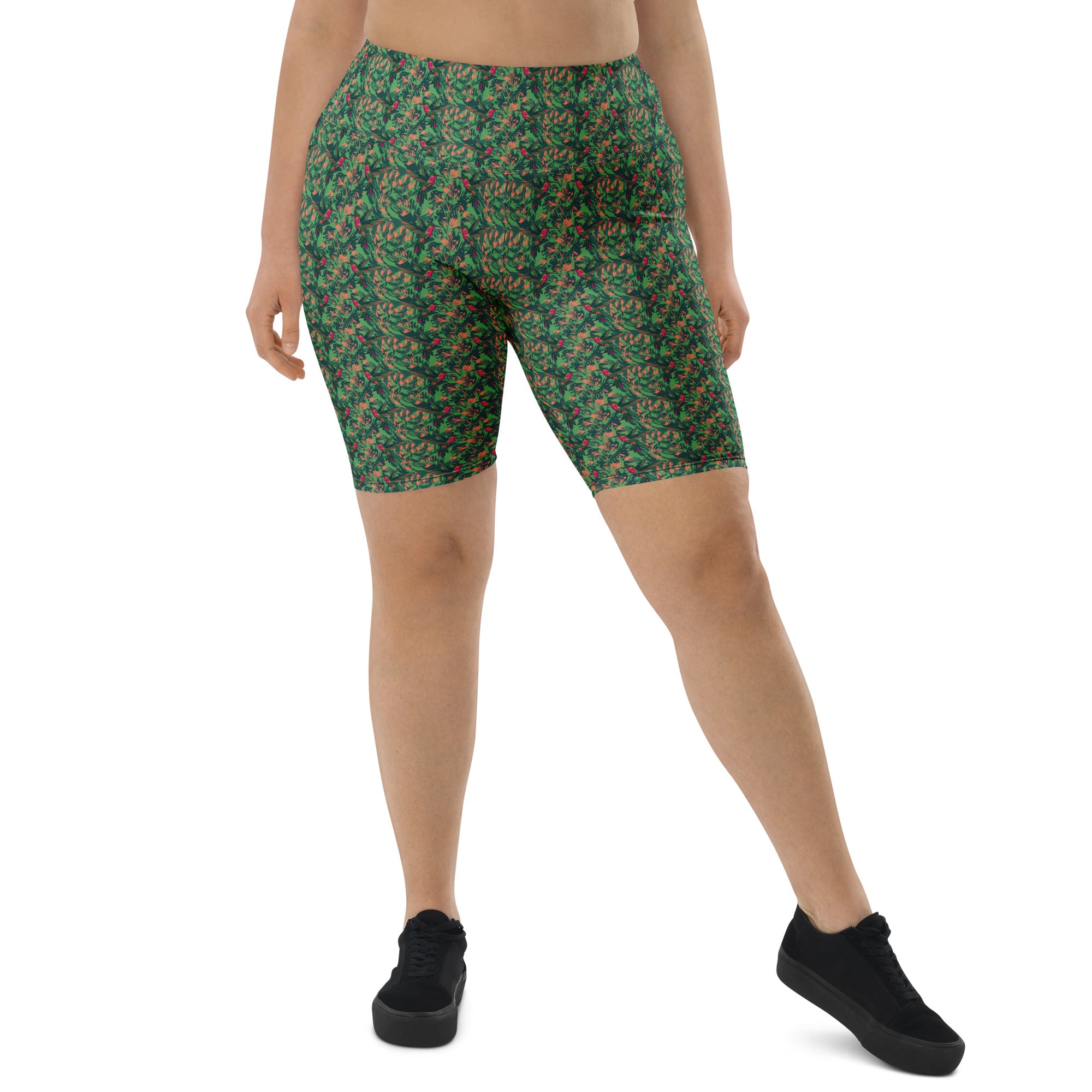 Ruby-throated Hummingbird Bike Shorts | GearBunch