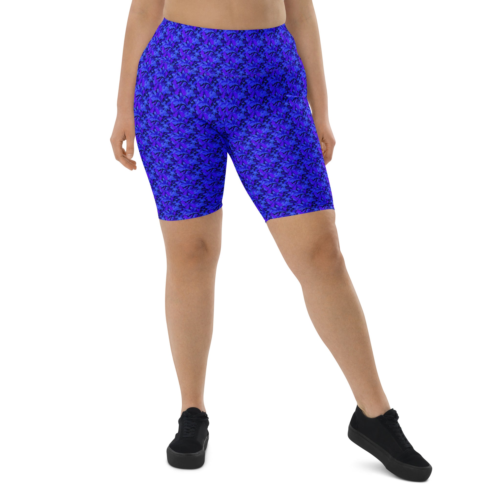 Touching Distance Abstract Bike Shorts | GearBunch