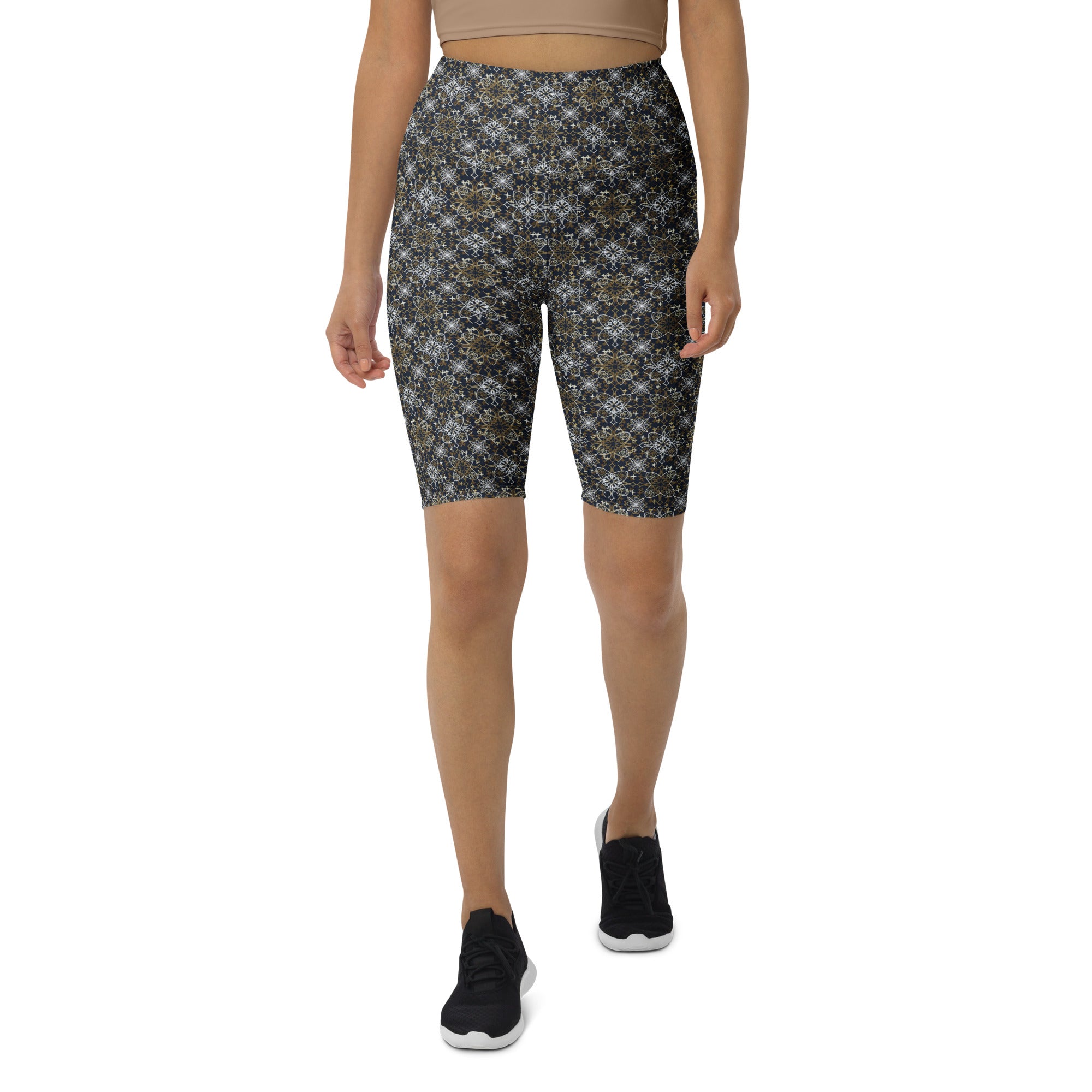Cross Mandala Bike Shorts | GearBunch