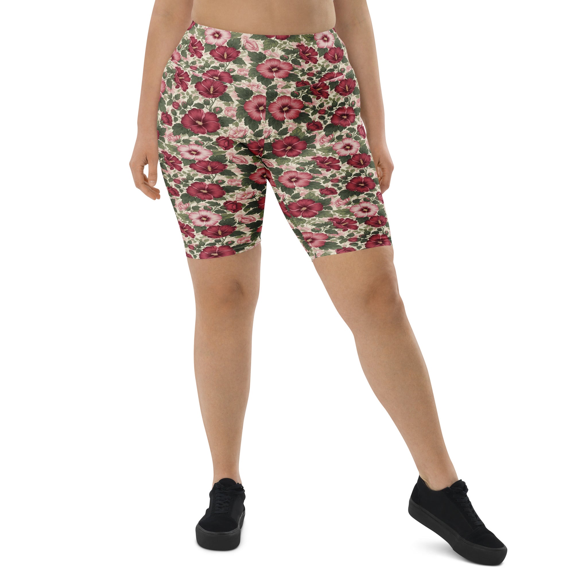 Rose of Sharon Bike Shorts | GearBunch