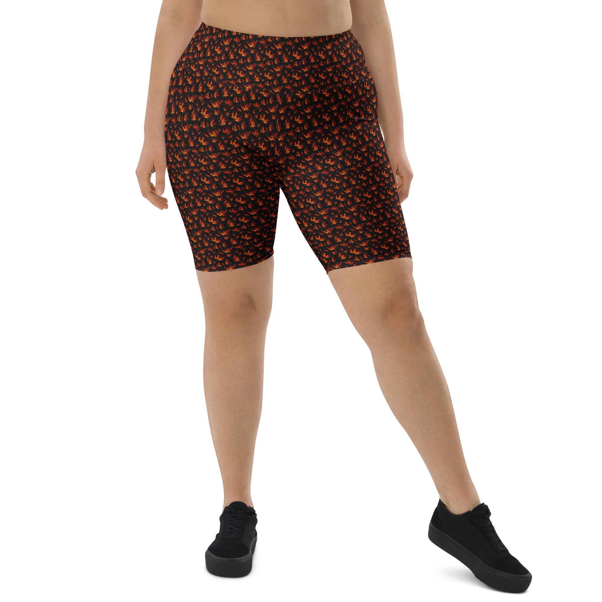 Holy Spirit Flames Bike Shorts | GearBunch
