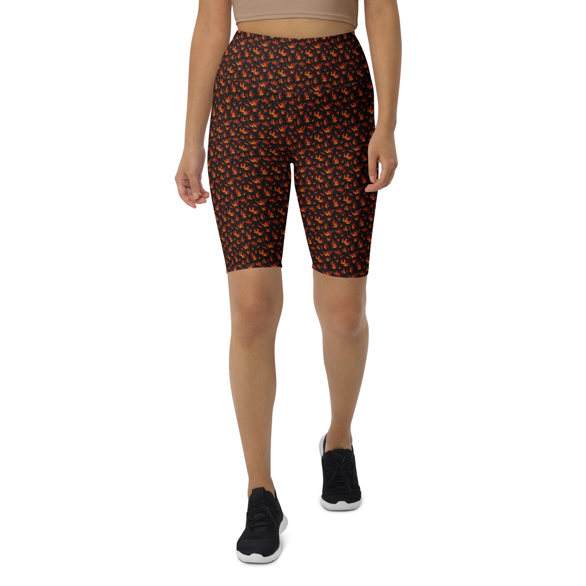 Holy Spirit Flames Bike Shorts | GearBunch