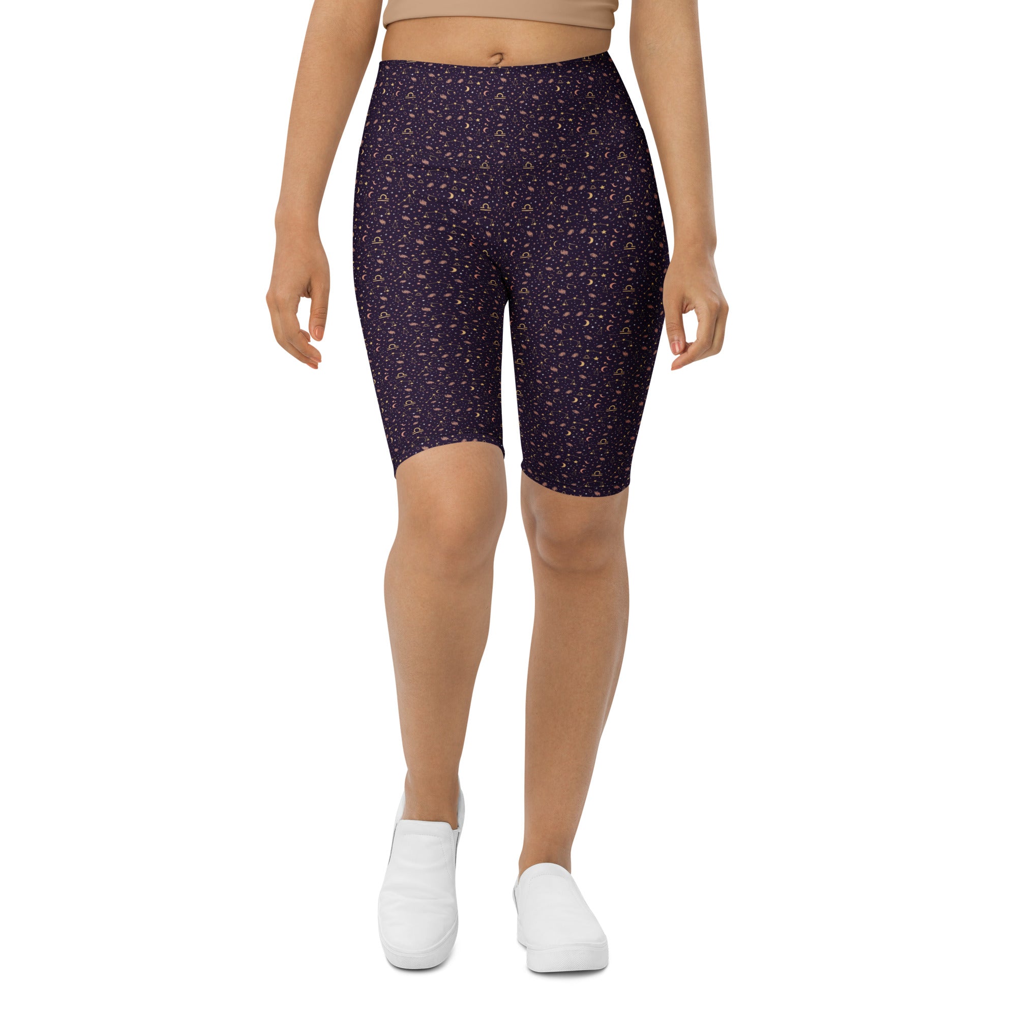 Libra Celestial Bike Shorts | GearBunch