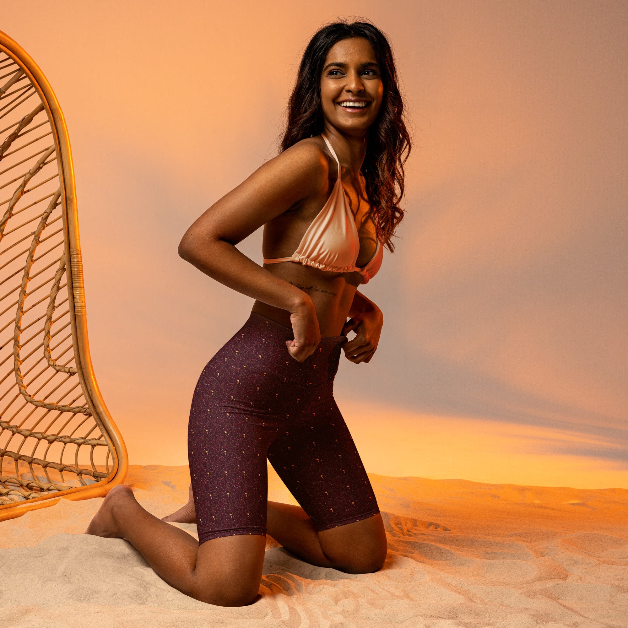 Scorpio Celestial Bike Shorts | GearBunch