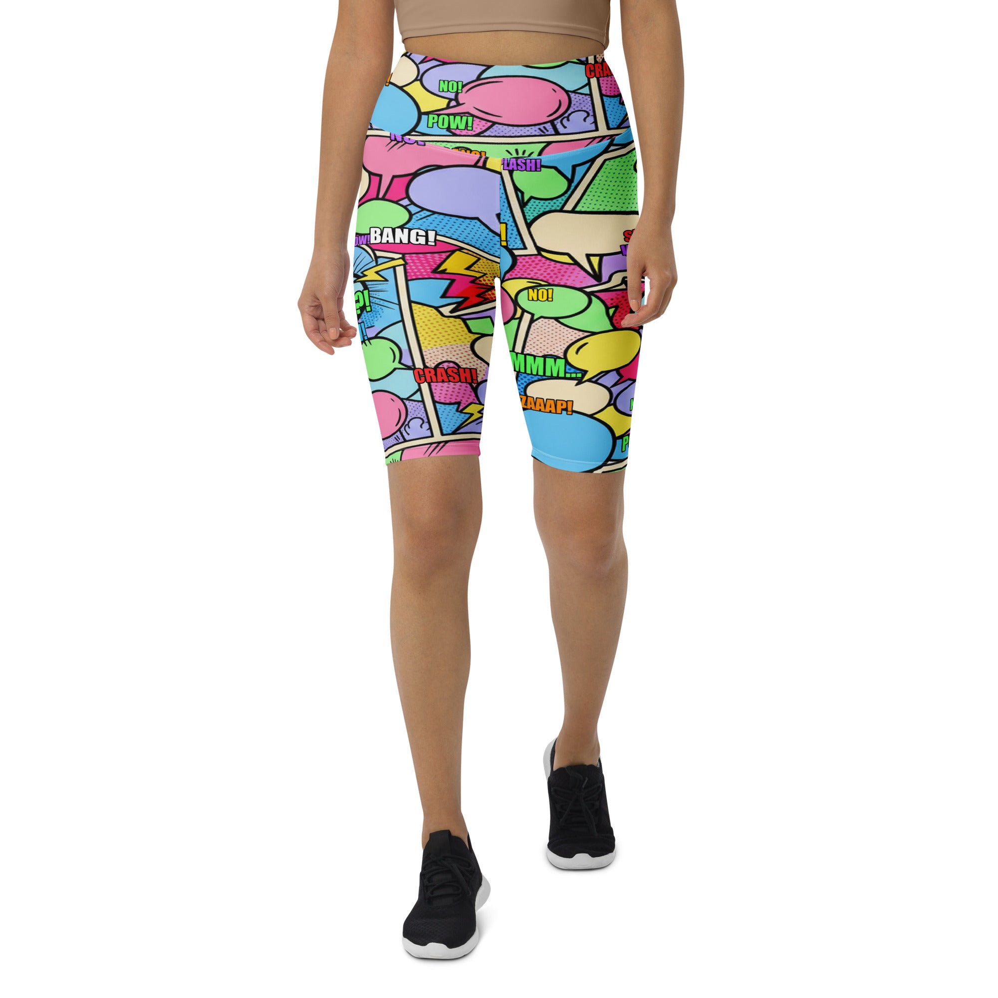 Comic Pop Candy Pastel Bike Shorts | GearBunch