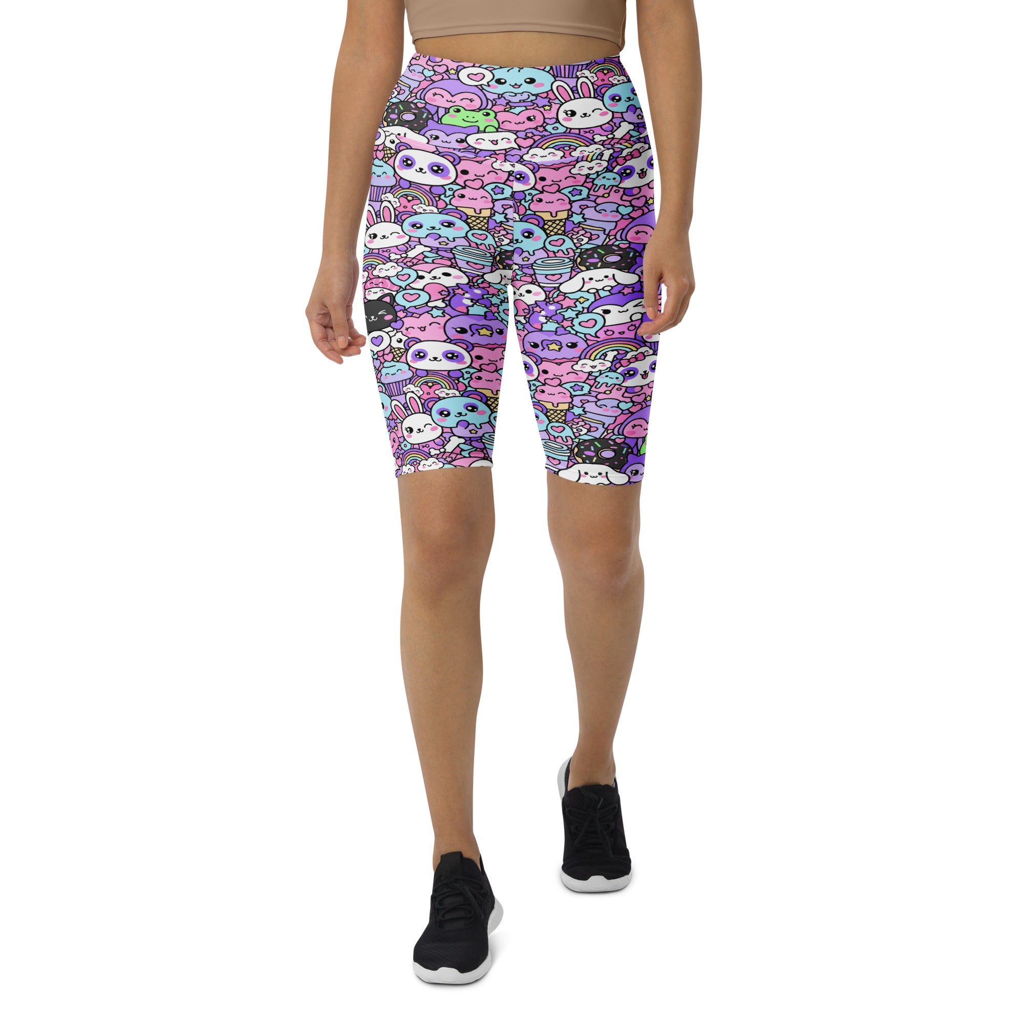 Kawaii Pastel Goth Bike Shorts | GearBunch