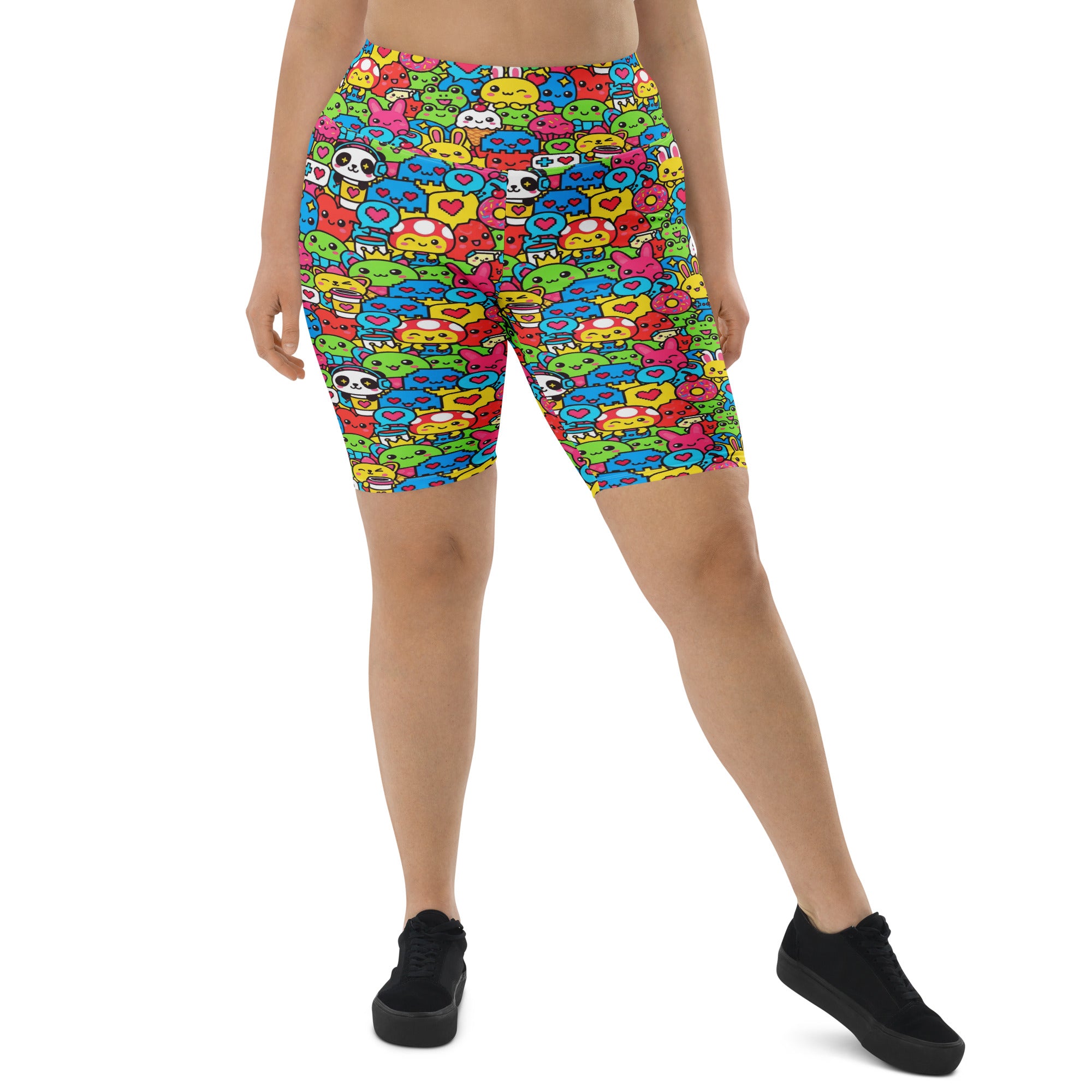 Kawaii Arcade Game Bike Shorts | GearBunch