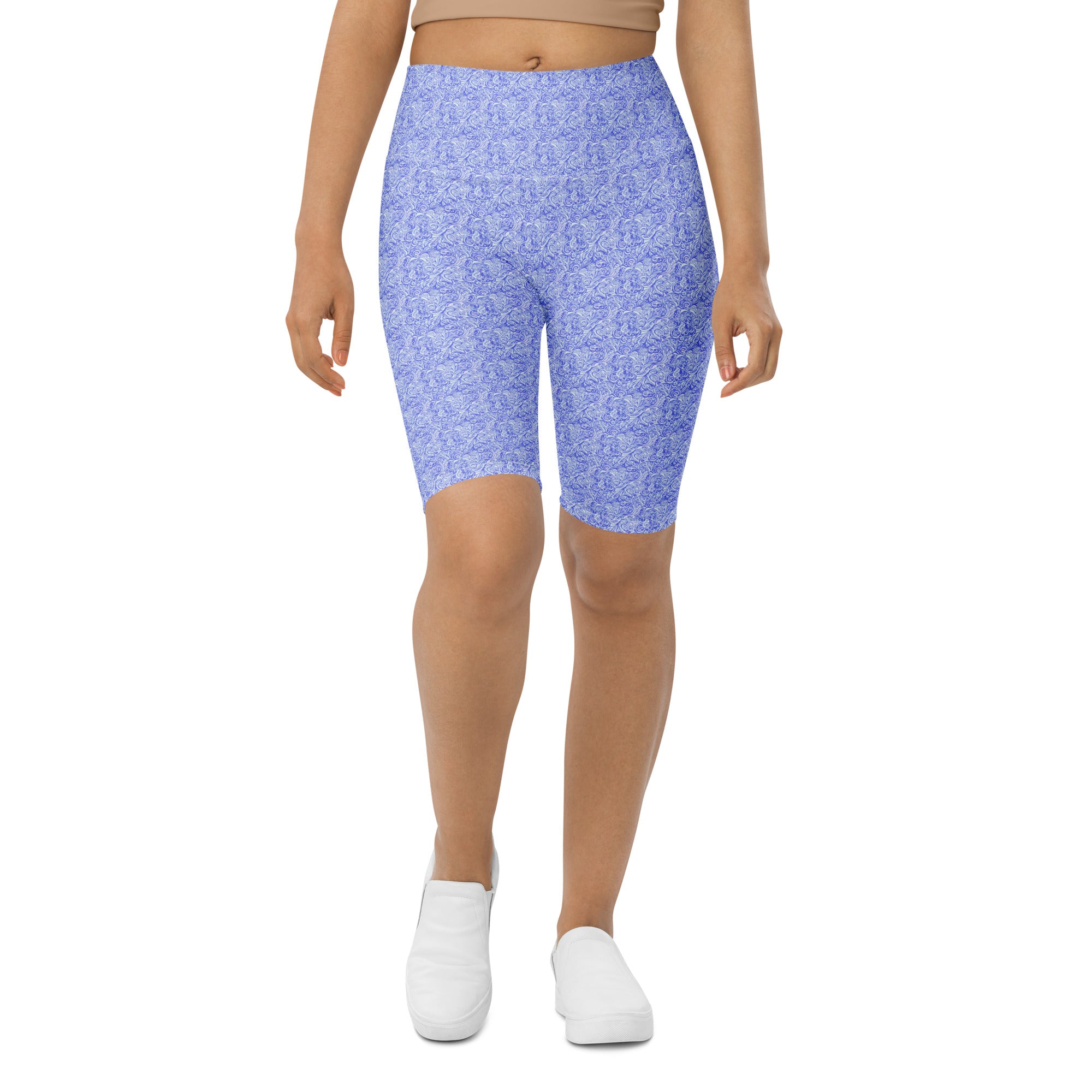 Women's Kay Nielsen Fairytale bike shorts front view