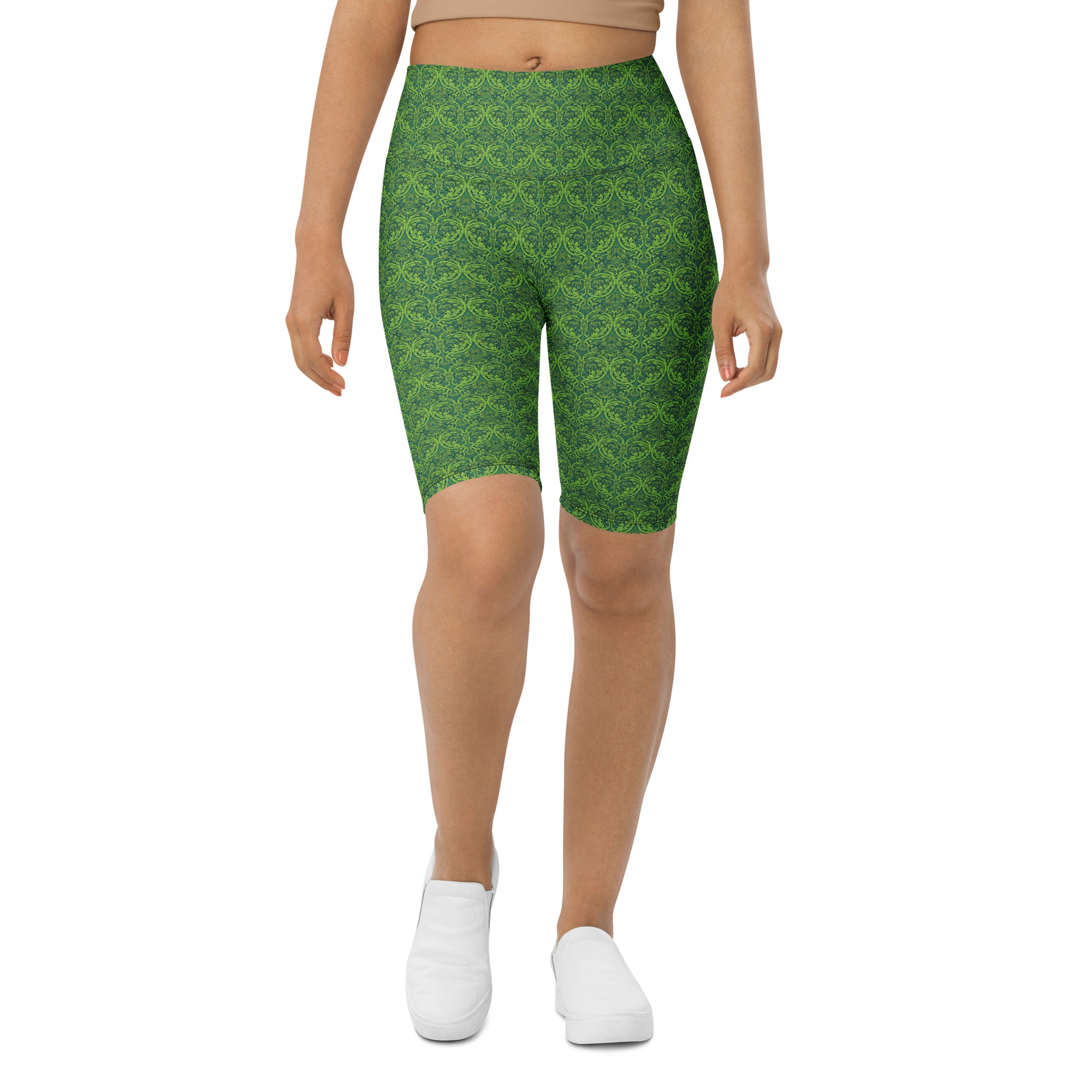 William Morris Tree Bike Shorts | GearBunch