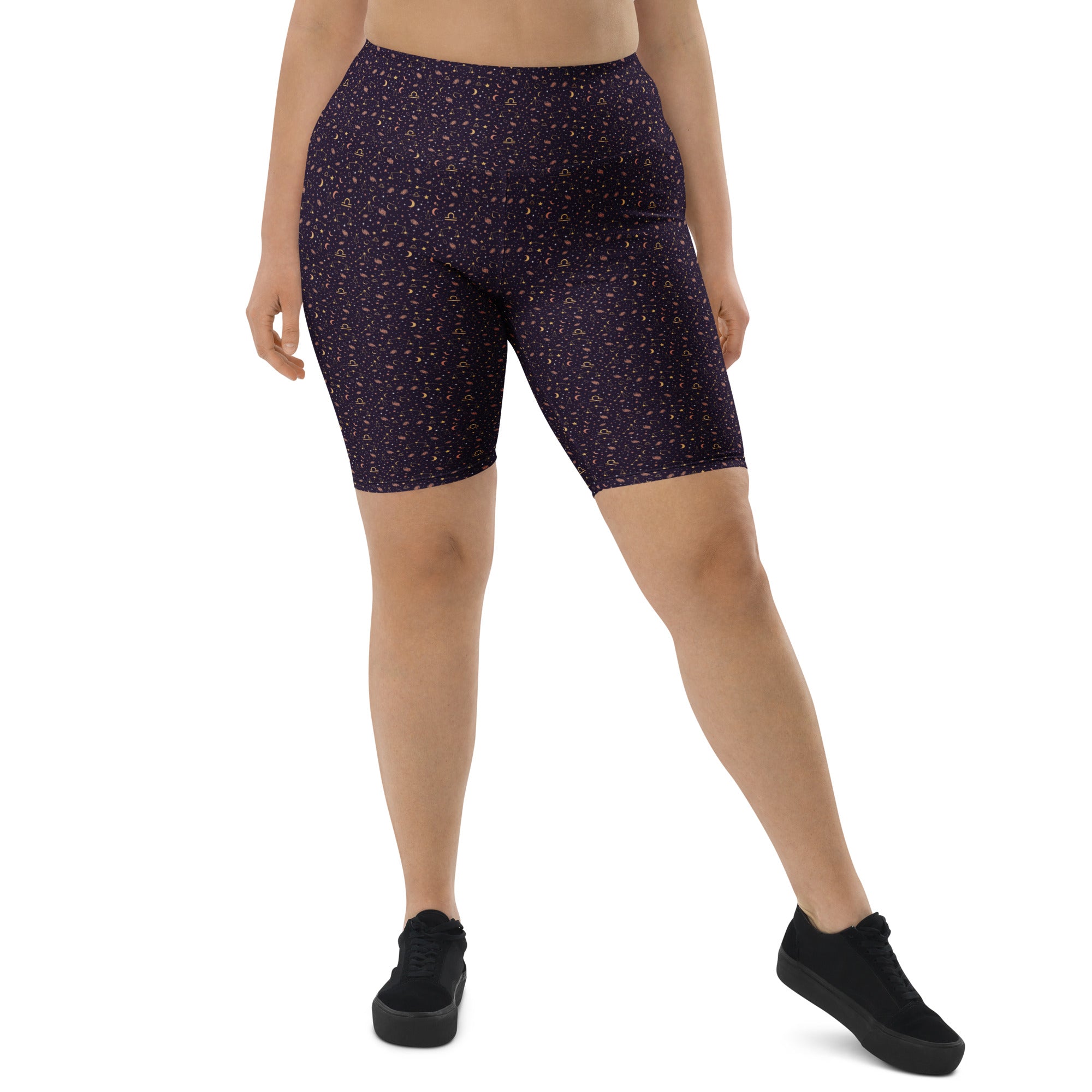 Libra Celestial Bike Shorts | GearBunch