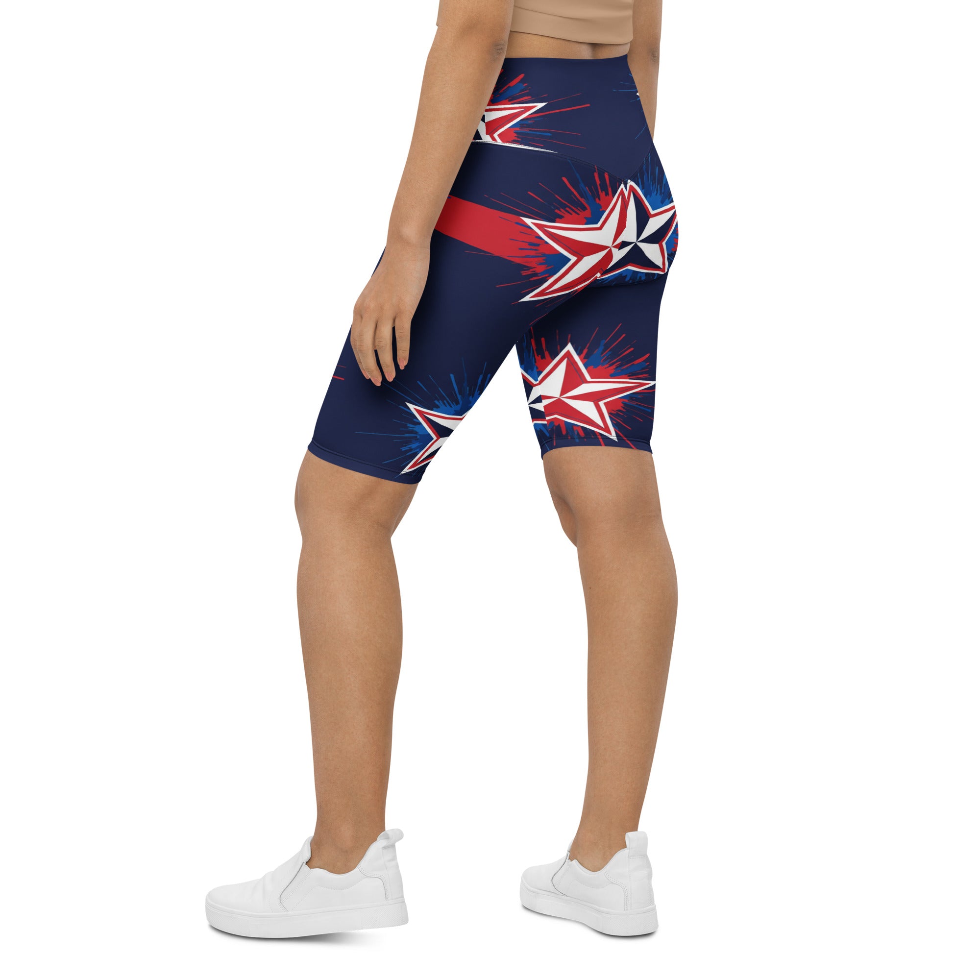 American Ink Stars Bike Shorts | GearBunch