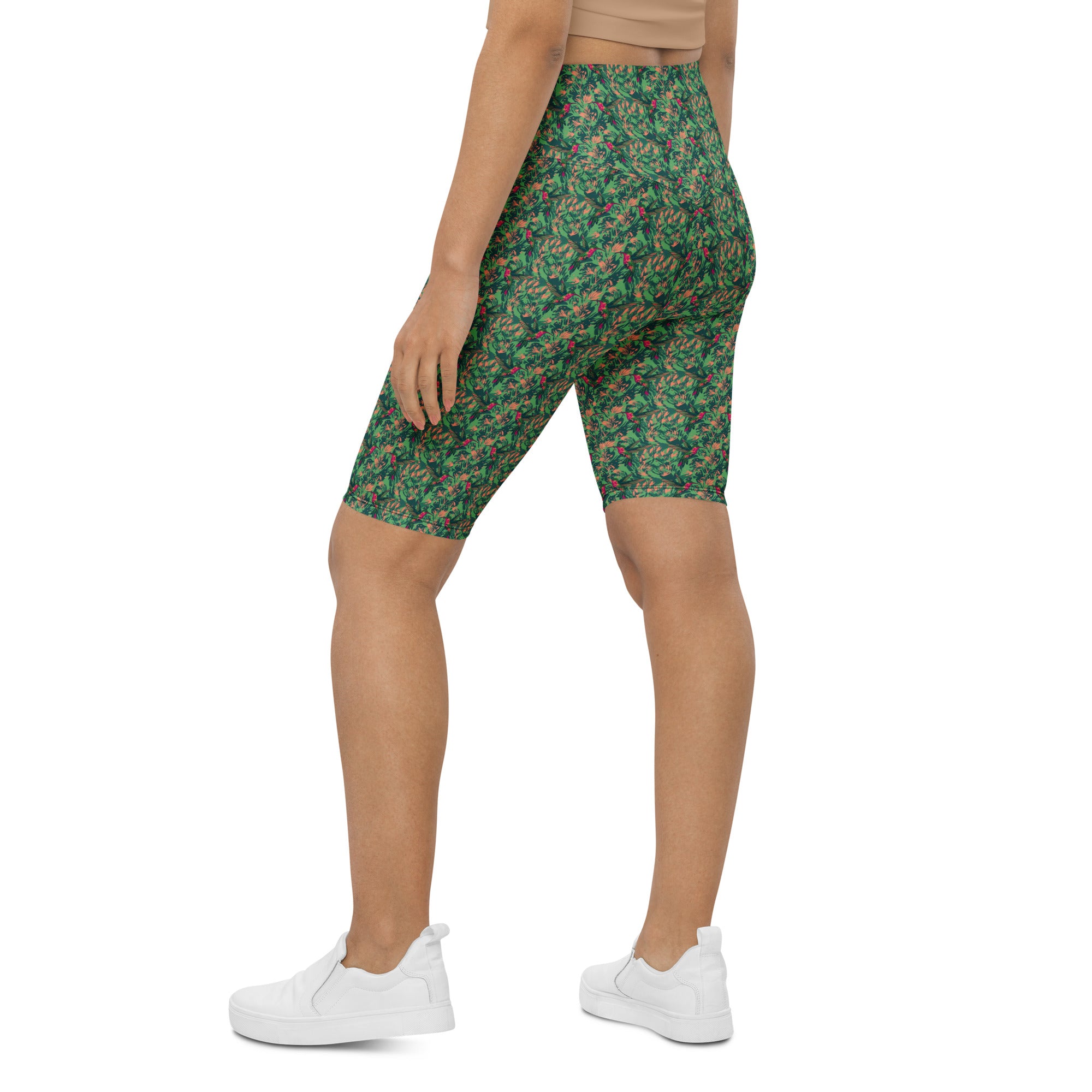 Ruby-throated Hummingbird Bike Shorts | GearBunch