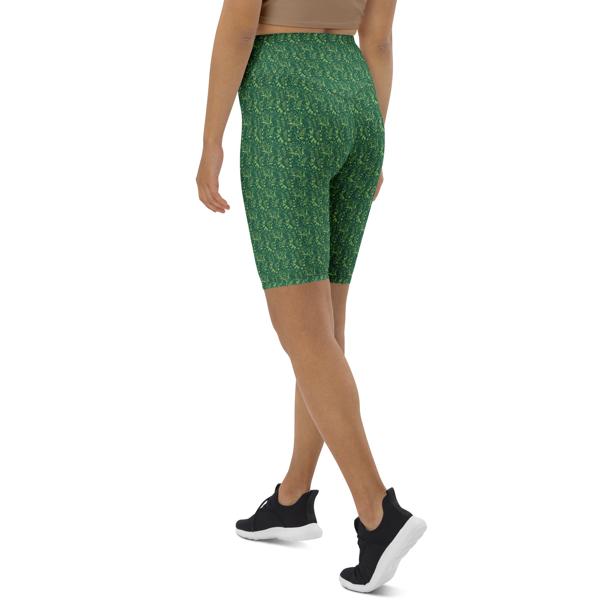 Forgotten Wilderness Garden Bike Shorts | GearBunch