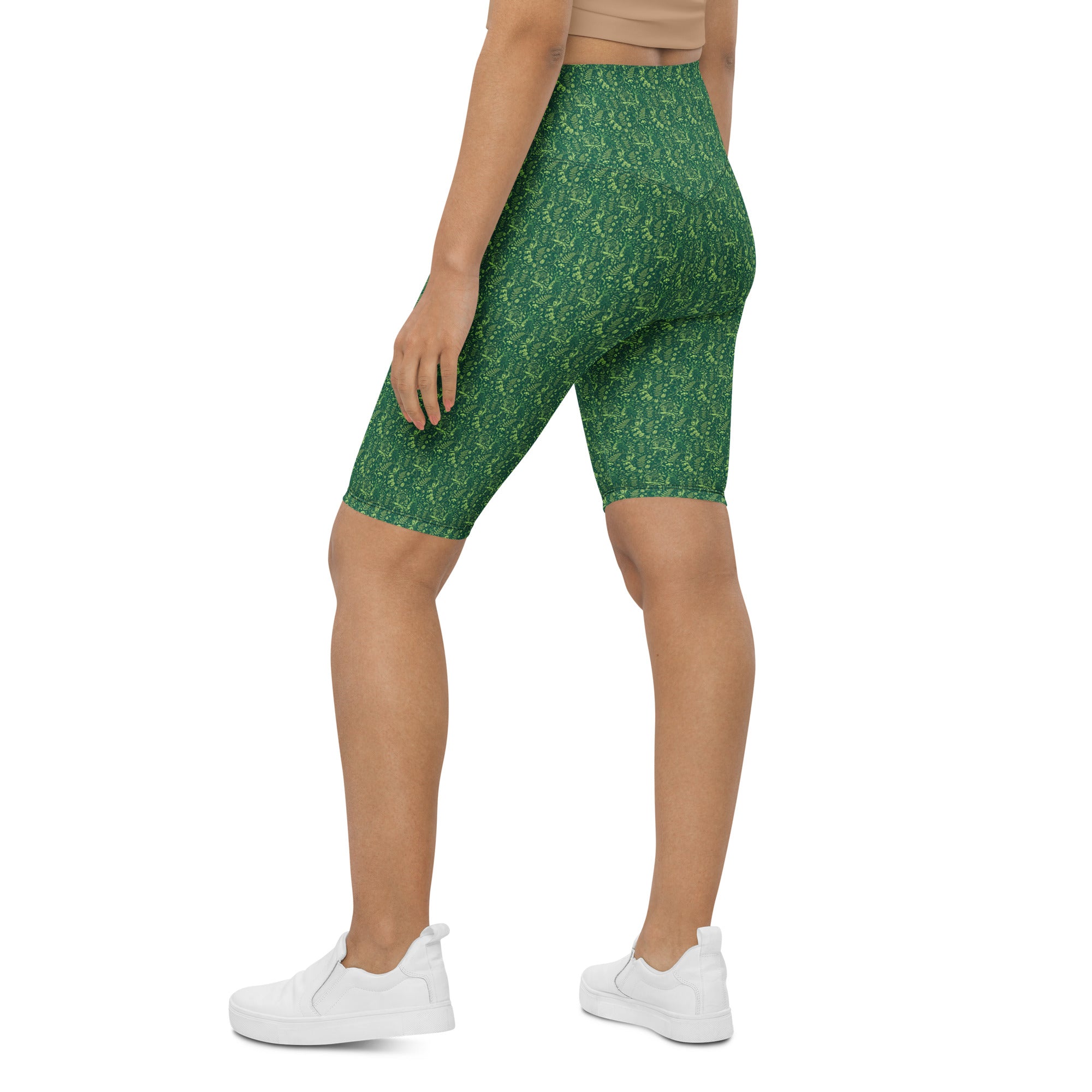 Forgotten Wilderness Garden Bike Shorts | GearBunch