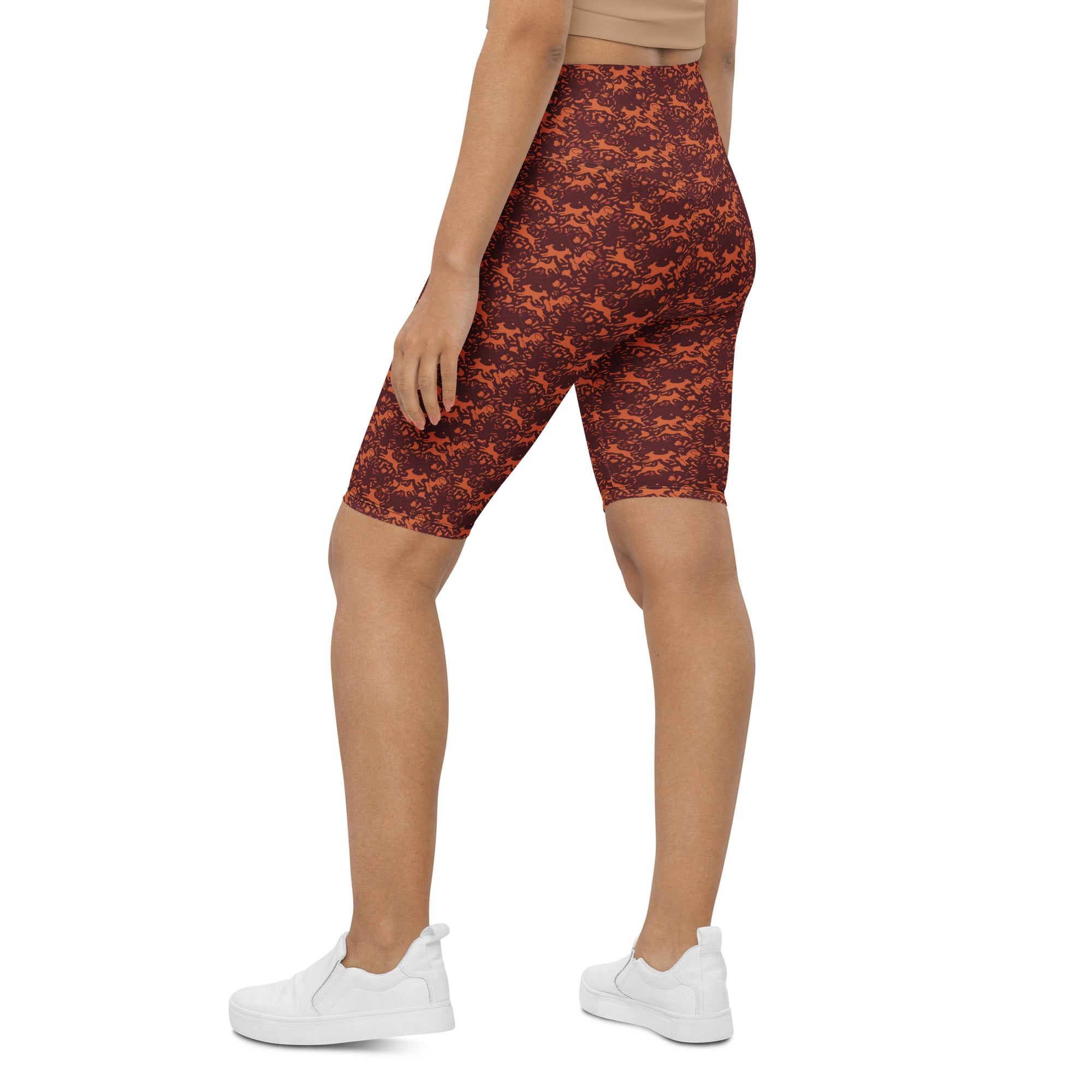 Minimal Fetch Art Bike Shorts | GearBunch