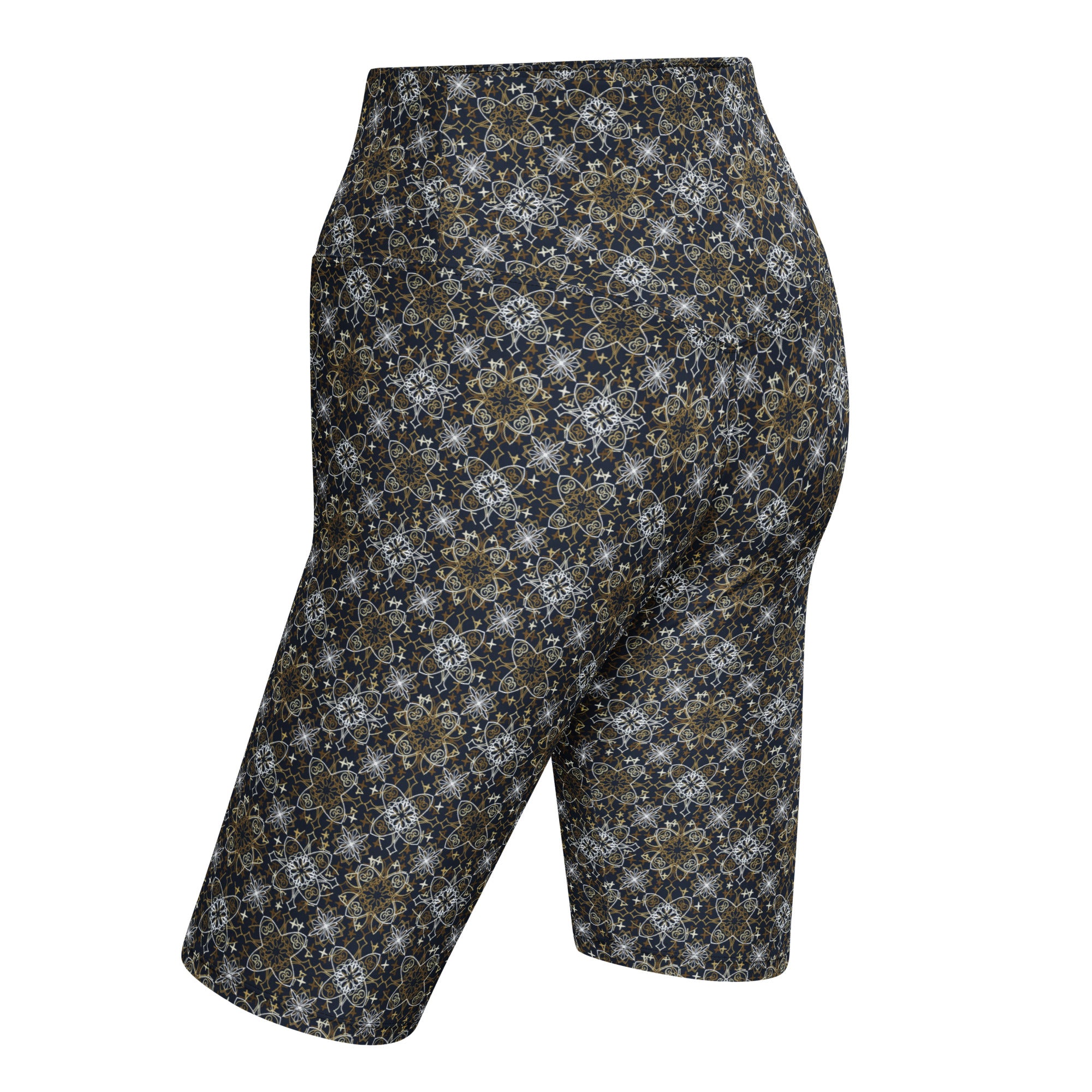 Cross Mandala Bike Shorts | GearBunch