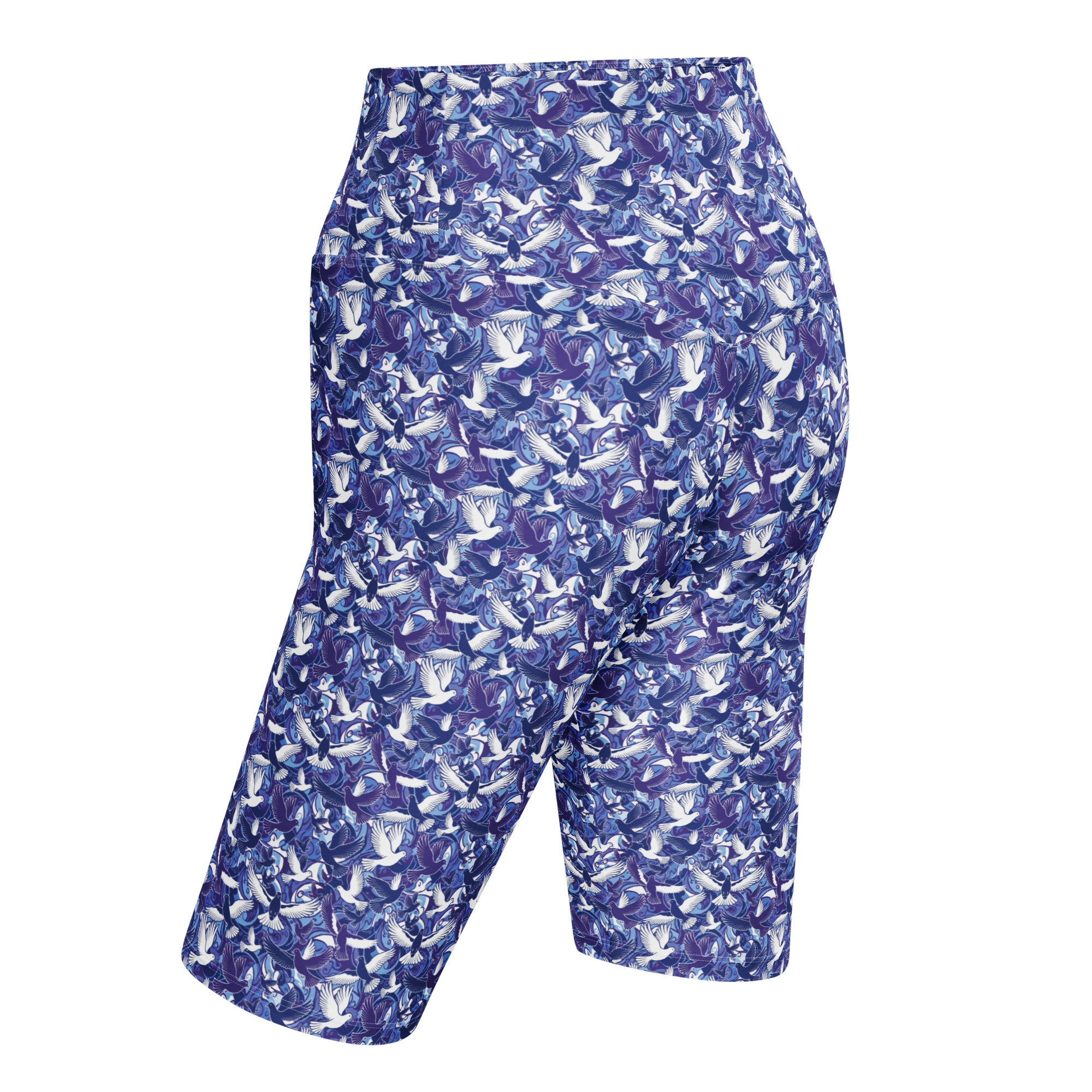 Dove in Flight Bike Shorts | GearBunch