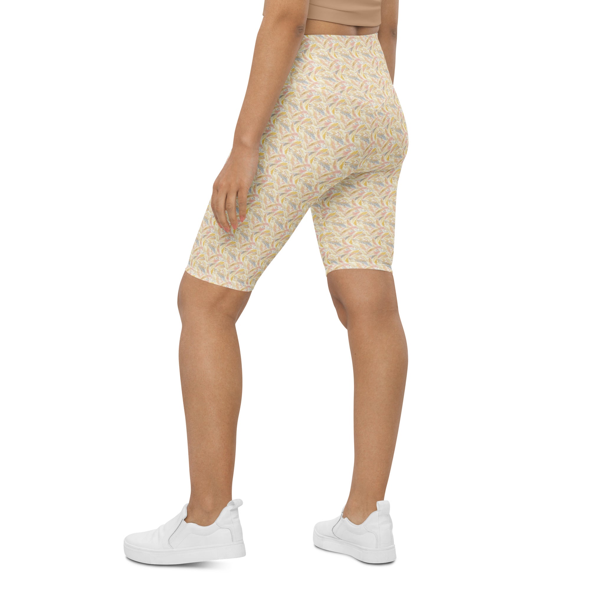 Angel Feathers Bike Shorts | GearBunch