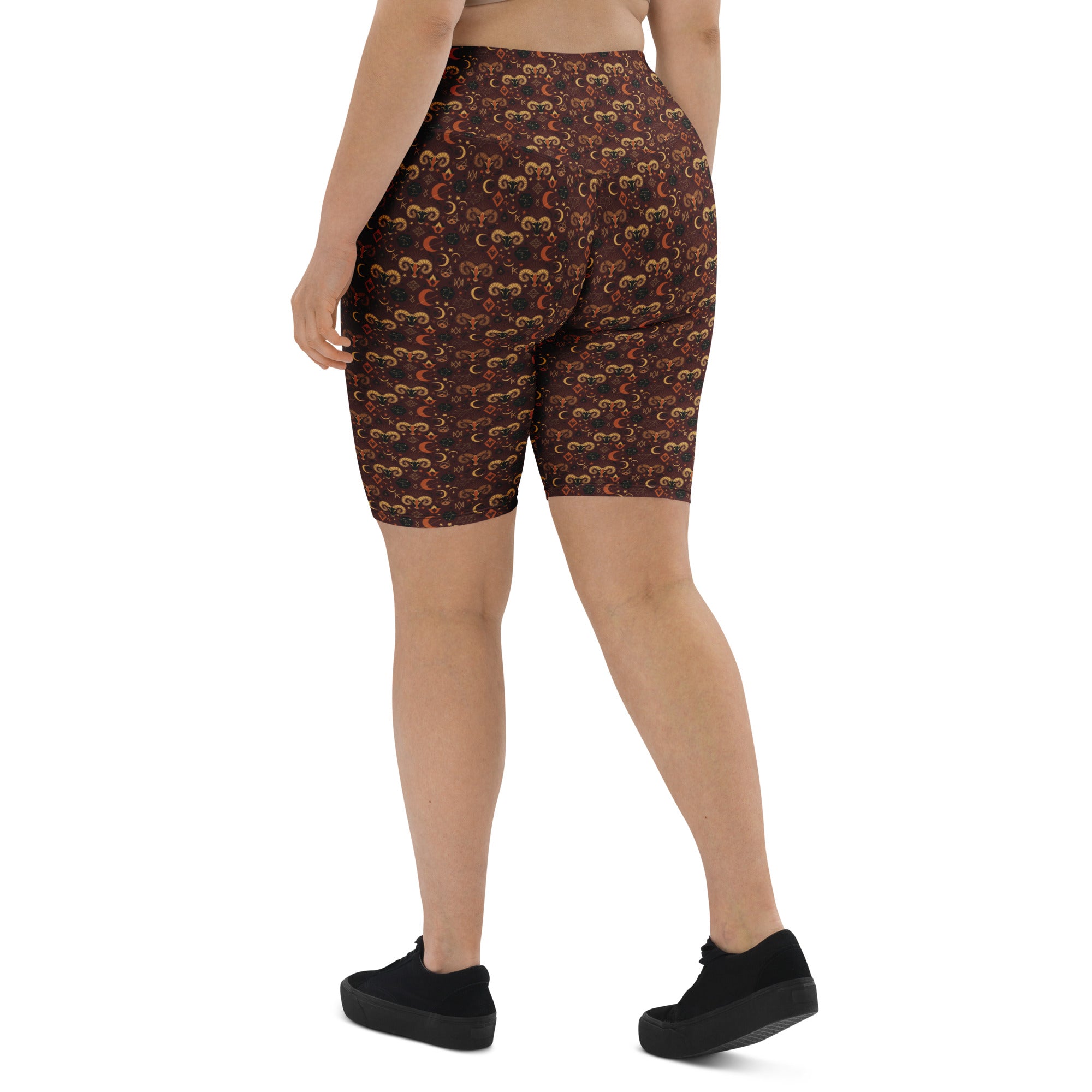 Aries Ram Mystical Bike Shorts | GearBunch