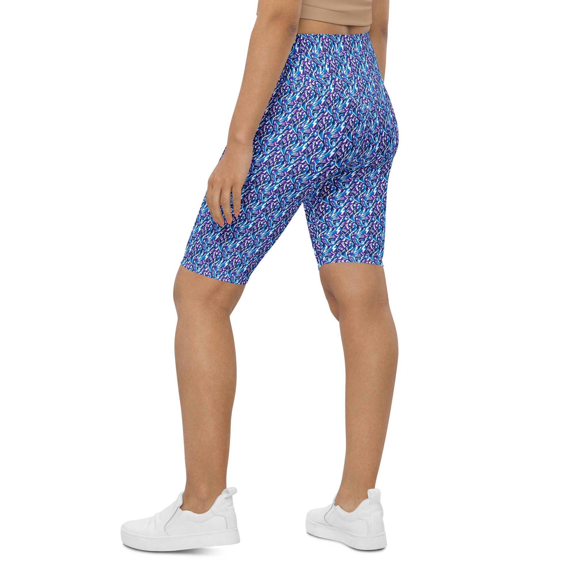Aquarius Electric Waves Bike Shorts | GearBunch