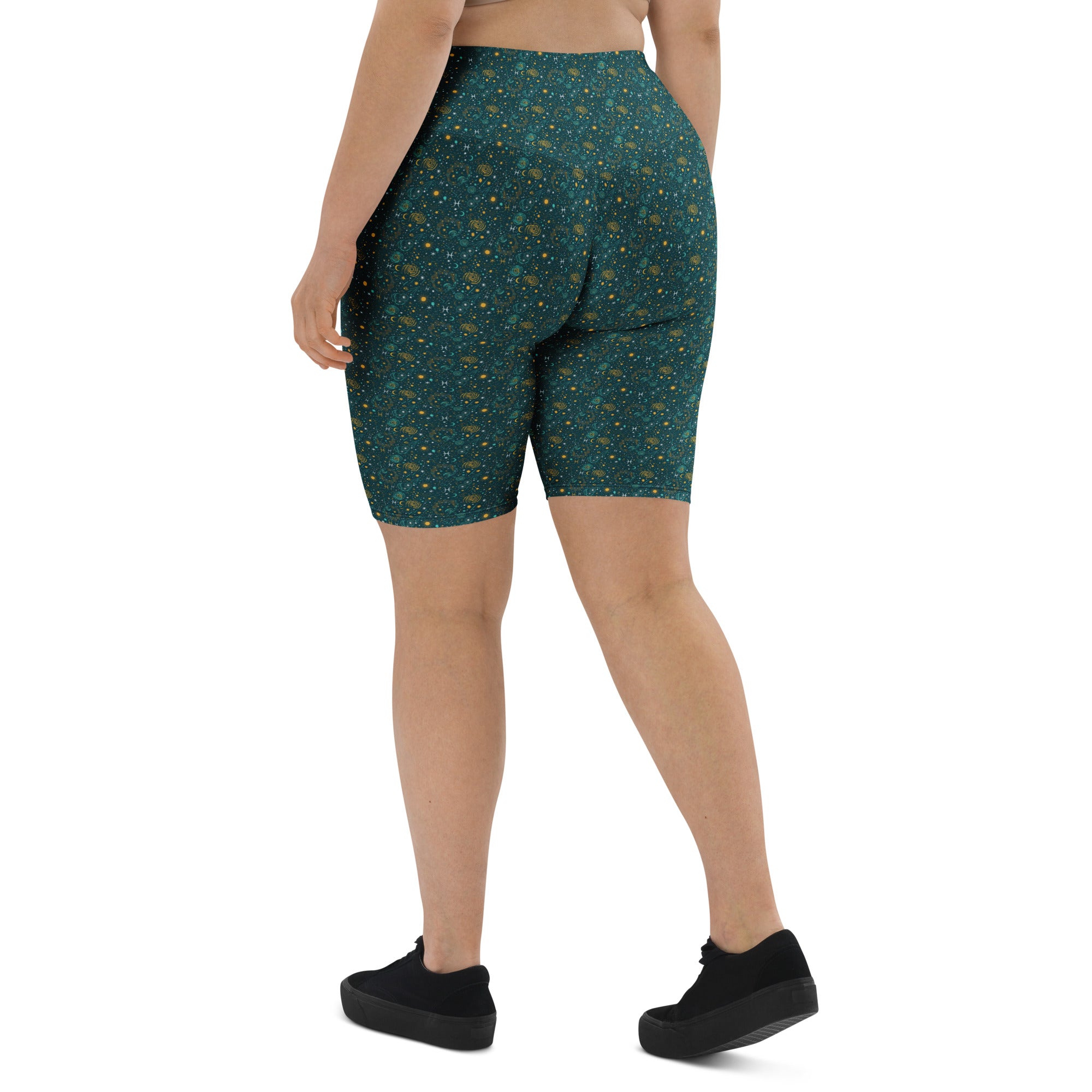 Pisces Celestial Bike Shorts | GearBunch