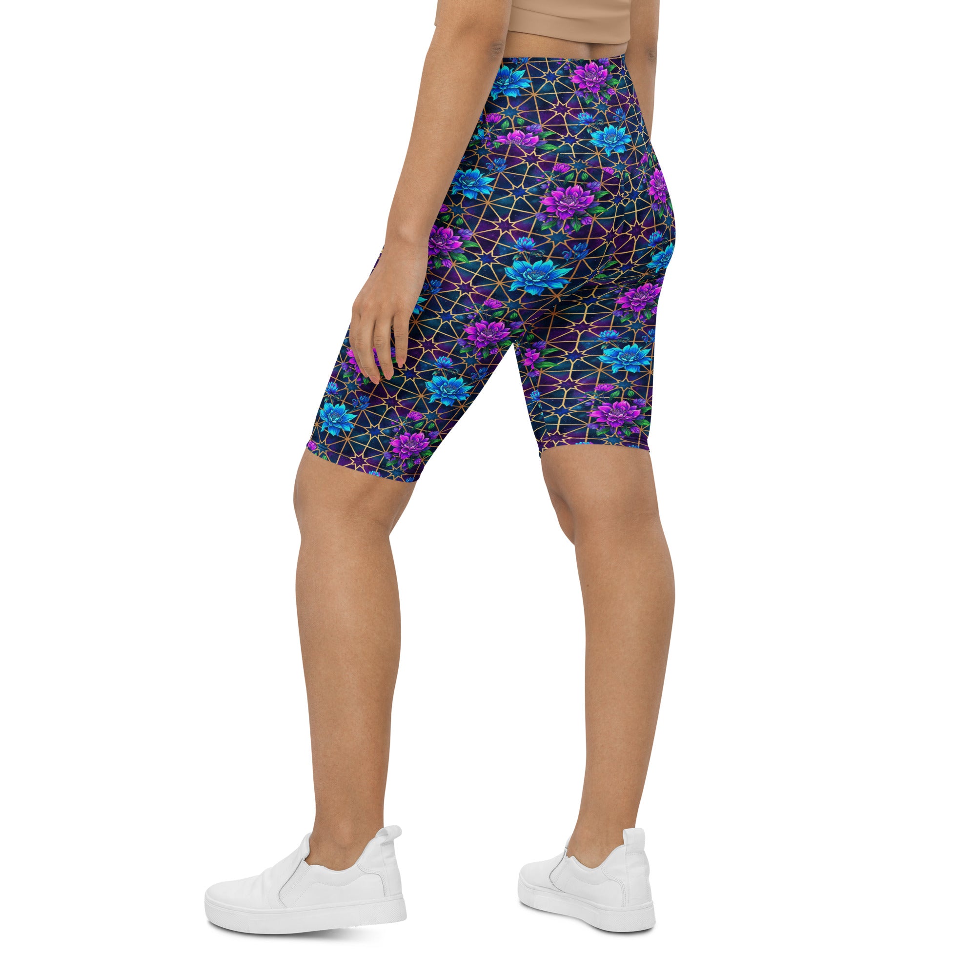 Midnight Galaxy Bike Shorts | GearBunch