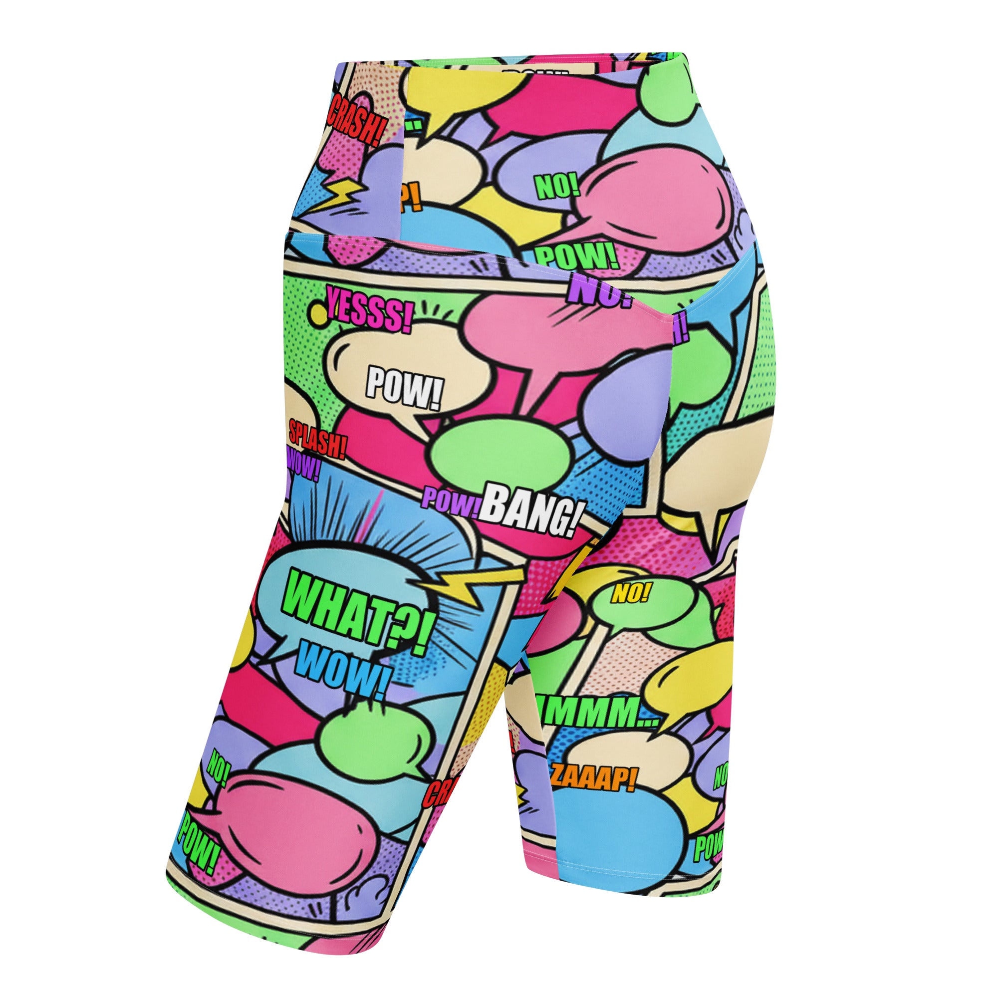 Comic Pop Candy Pastel Bike Shorts | GearBunch