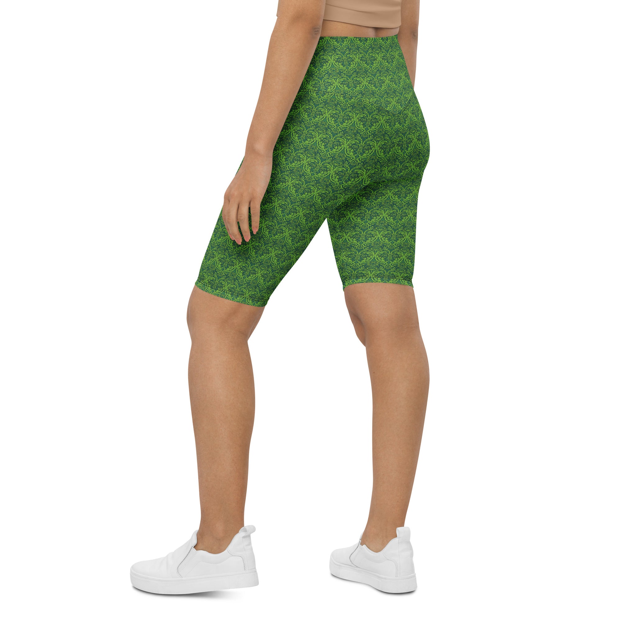 William Morris Tree Bike Shorts | GearBunch