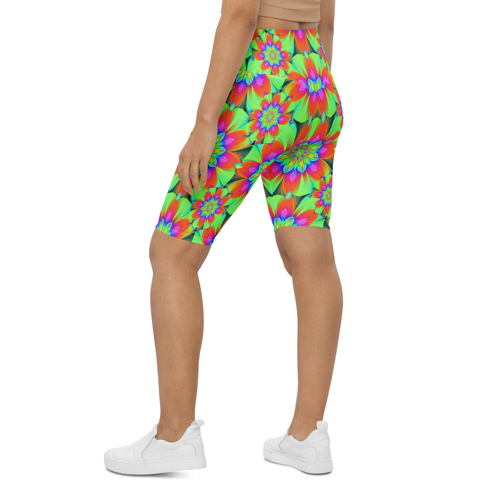 Psychedelic Acid Trip Bike Shorts | GearBunch